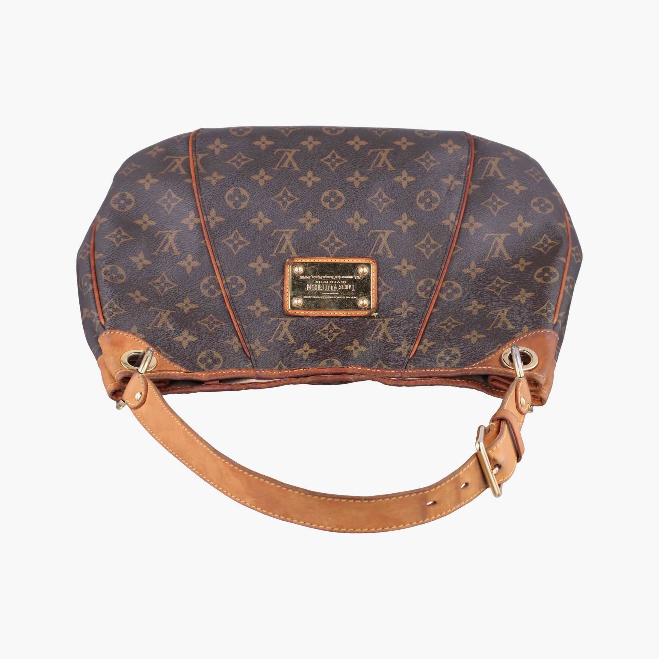 Pre-owned Louis Vuitton GALLIERA PM Brown Monogram Canvas M56382 shoulderbag | stylenewstar