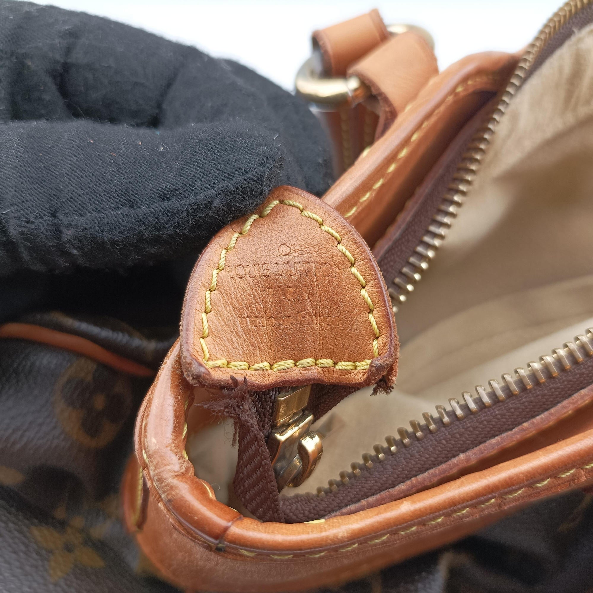 Secondhand Louis Vuitton Monogram Boesy PM Brown Monogram Canvas M45715 handbag | stylenewstar
