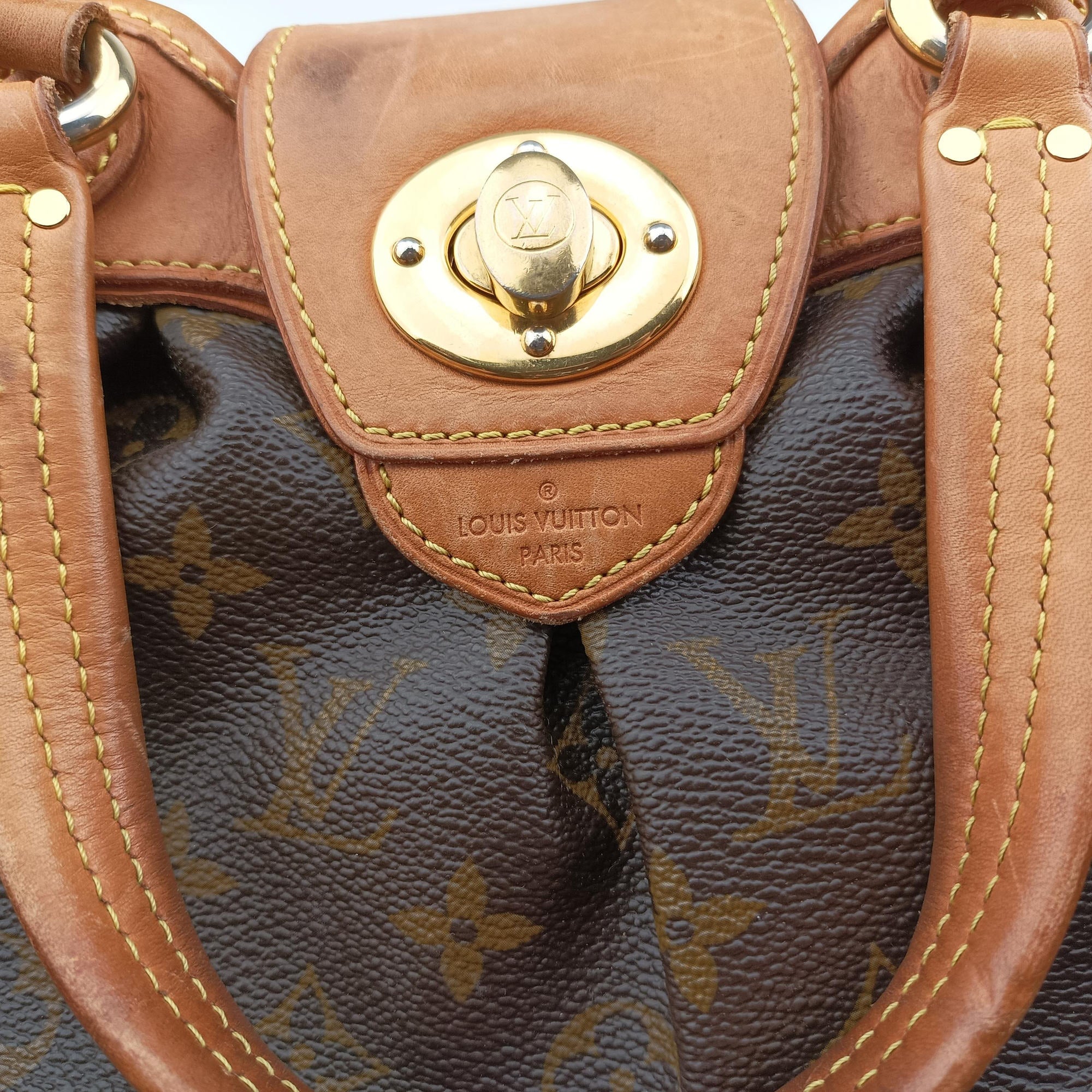 Secondhand Louis Vuitton Monogram Boesy PM Brown Monogram Canvas M45715 handbag | stylenewstar