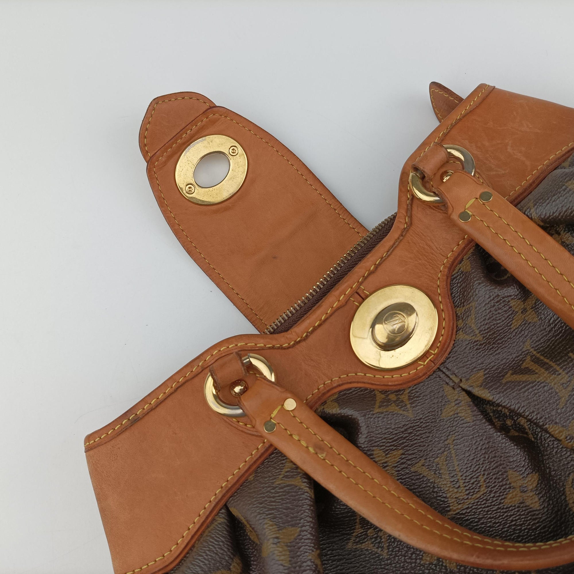 Secondhand Louis Vuitton Monogram Boesy PM Brown Monogram Canvas M45715 handbag | stylenewstar