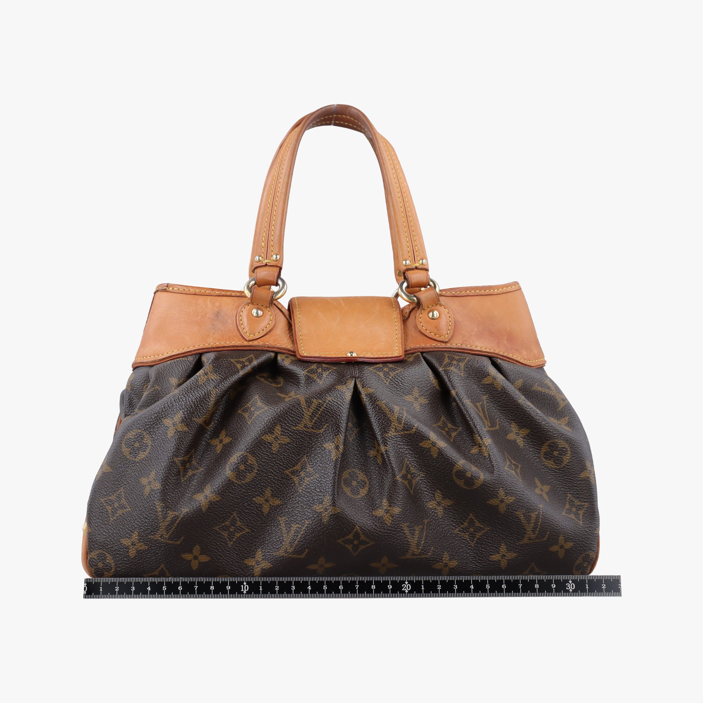 Secondhand Louis Vuitton Monogram Boesy PM Brown Monogram Canvas M45715 handbag | stylenewstar