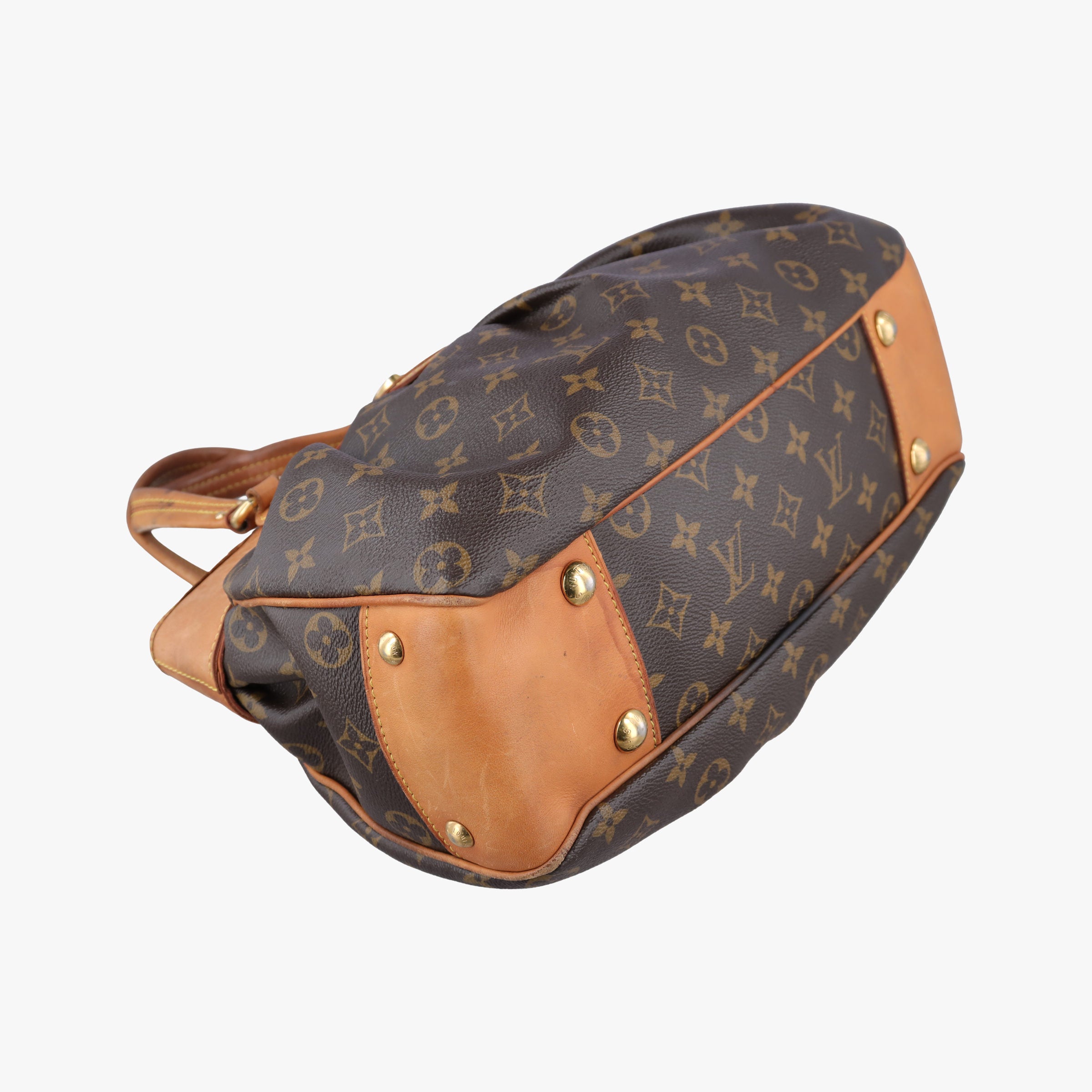 Secondhand Louis Vuitton Monogram Boesy PM Brown Monogram Canvas M45715 handbag | stylenewstar