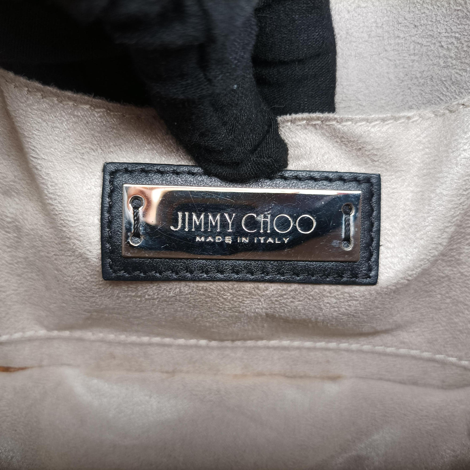Pre-owned Jimmy Choo Rebel Zebra Stripe Snakeskin × Leather  shoulderbag | stylenewstar