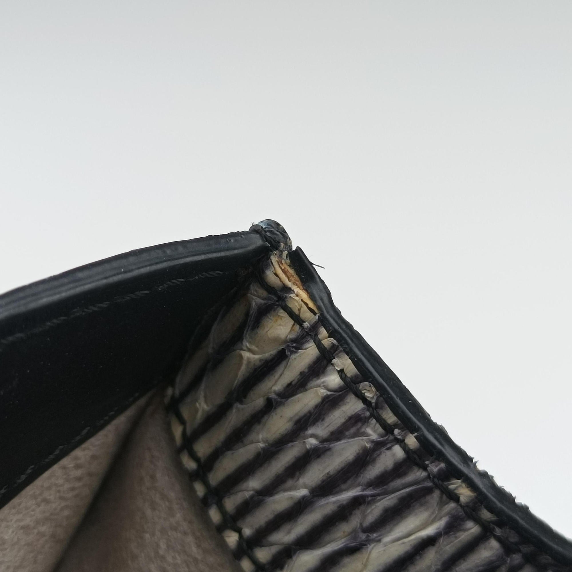 Pre-owned Jimmy Choo Rebel Zebra Stripe Snakeskin × Leather  shoulderbag | stylenewstar