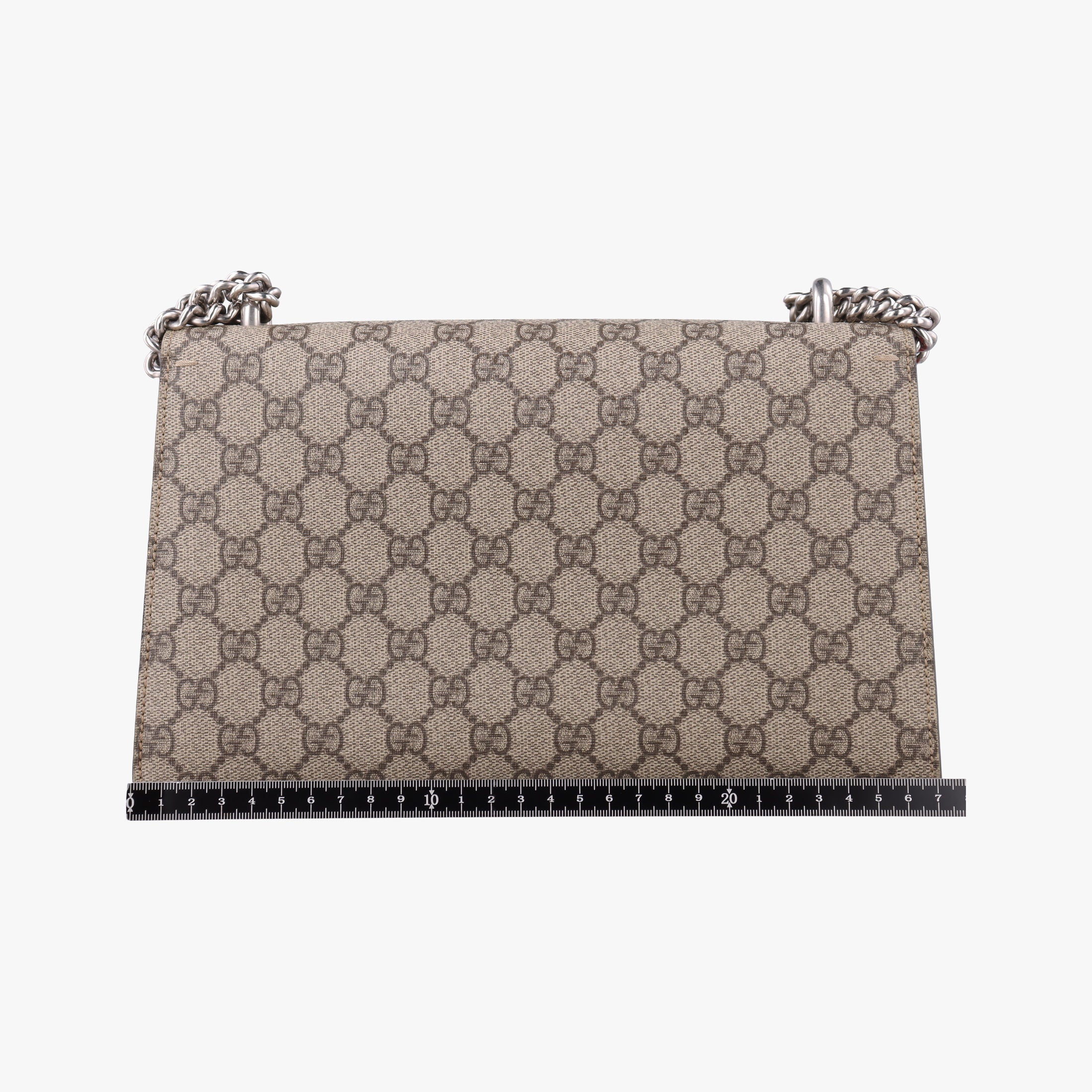 Secondhand Gucci Dionysus beige×red PVC coated canvas×suede 400249 shoulderbag | stylenewstar