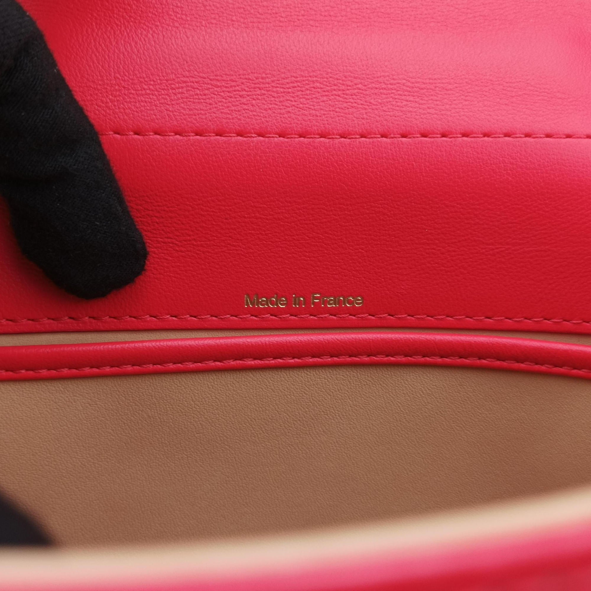 Secondhand Delvaux Brillant Mini Red Enamel  shoulderbag | stylenewstar