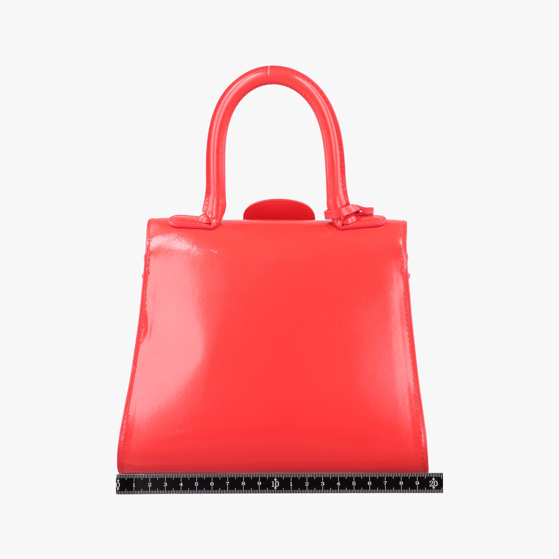 Secondhand Delvaux Brillant Mini Red Enamel  shoulderbag | stylenewstar