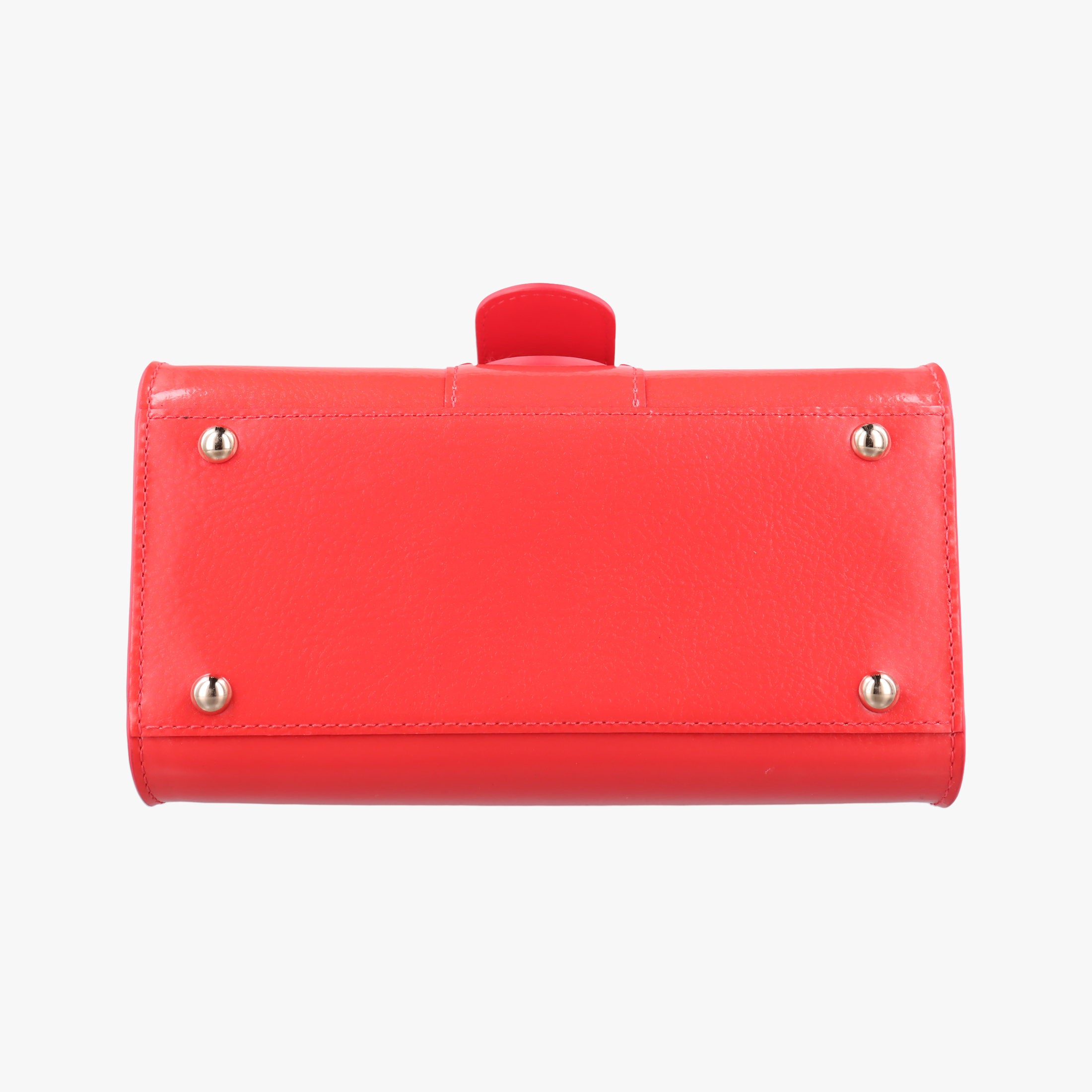 Secondhand Delvaux Brillant Mini Red Enamel  shoulderbag | stylenewstar