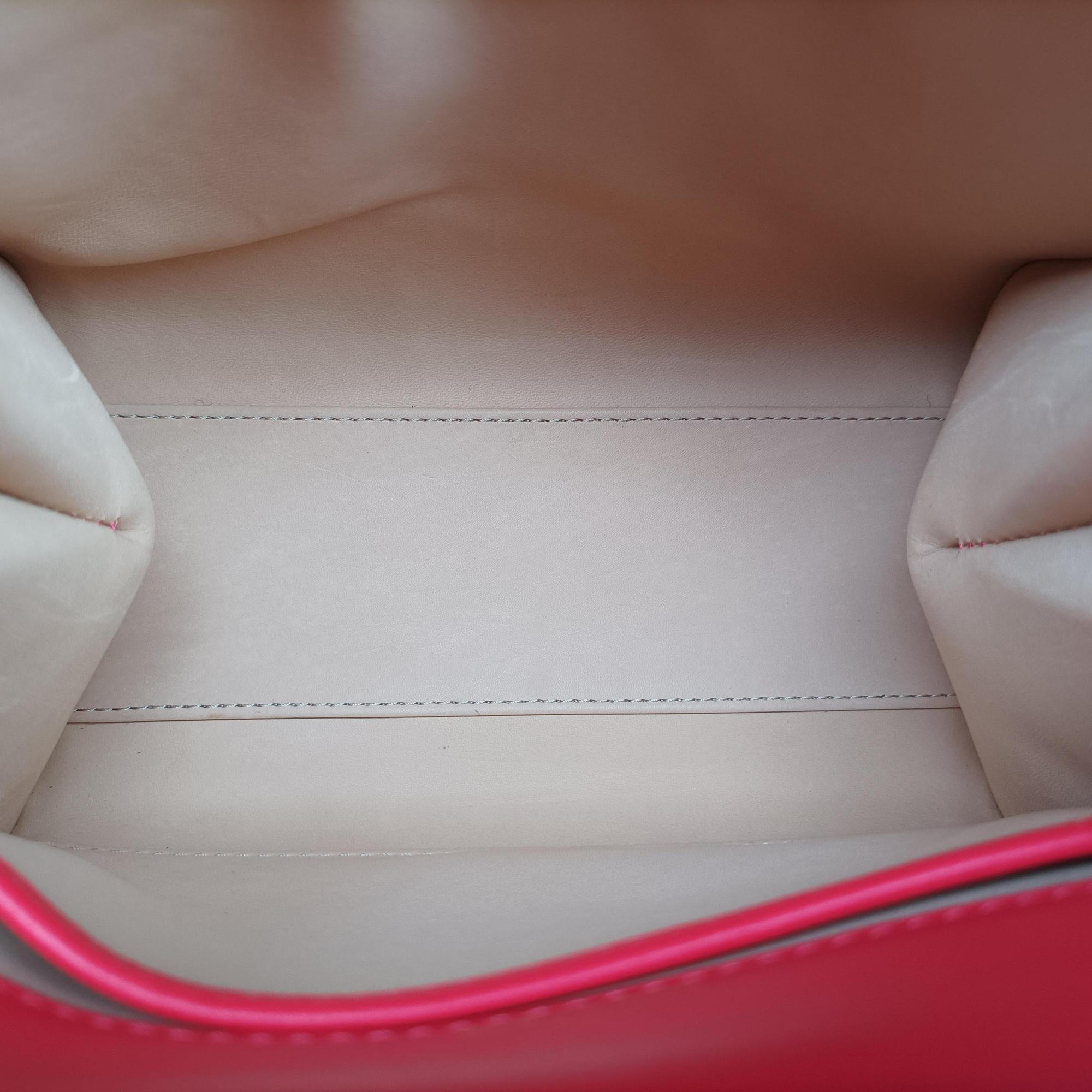 Secondhand Delvaux Brillant Mini Red Enamel  shoulderbag | stylenewstar