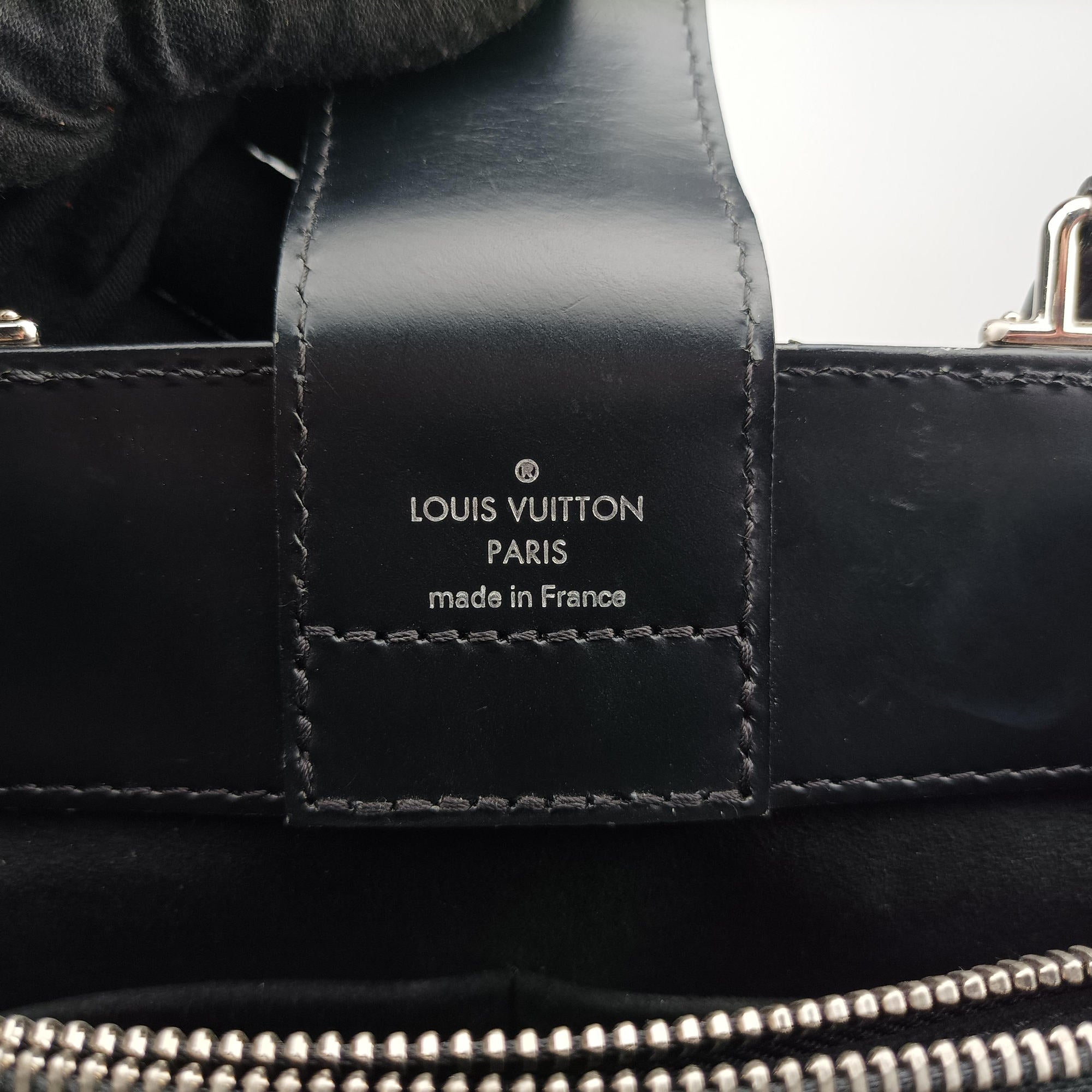 Pre-owned Louis Vuitton Kleber PM Freesia × Noir Epi M51347 shoulderbag | stylenewstar