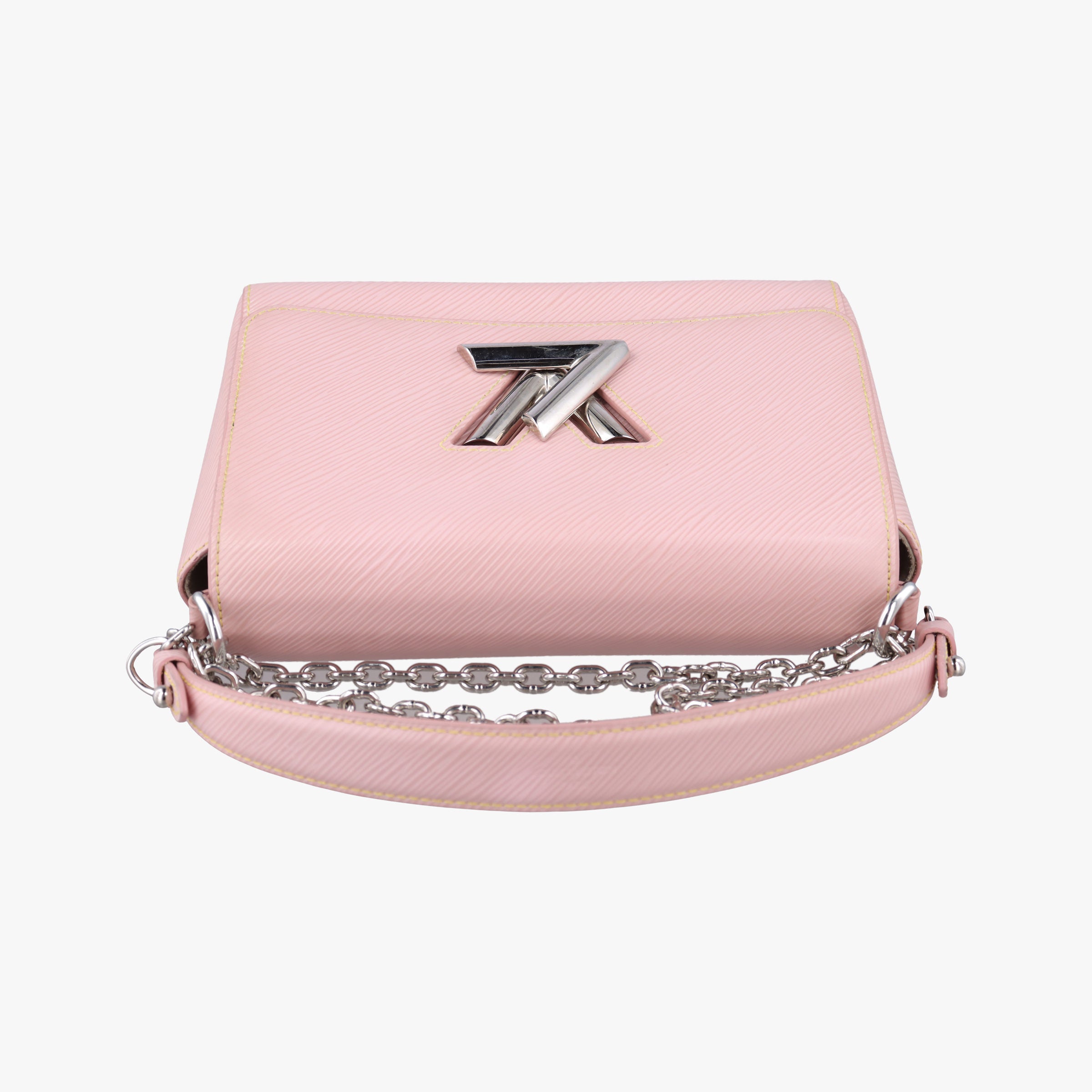 Pre-owned Louis Vuitton Twist MM Pink Epi M50380 shoulderbag | stylenewstar