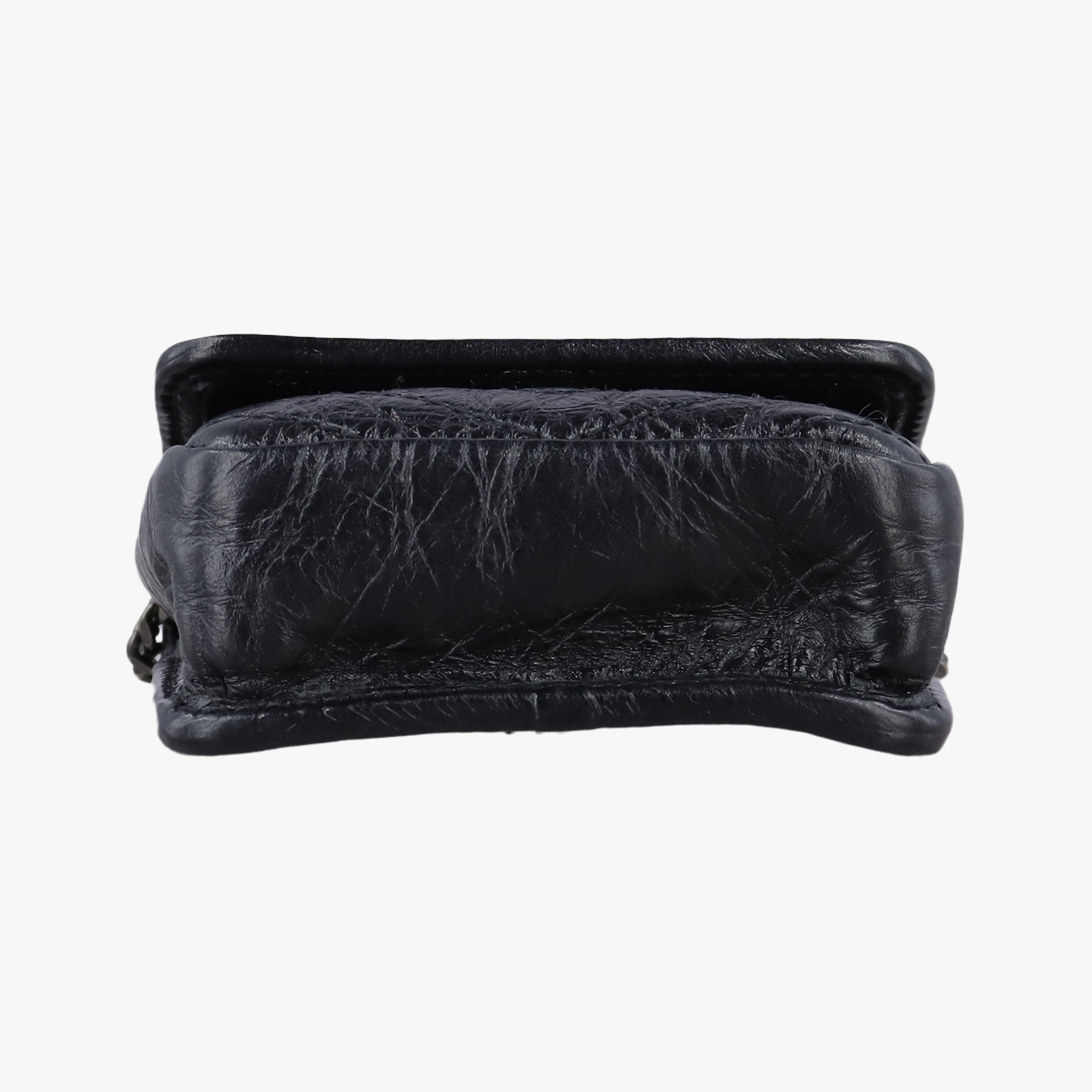 Pre-owned Yves Saint Laurent Niki Black lambskin 710844 shoulderbag | stylenewstar