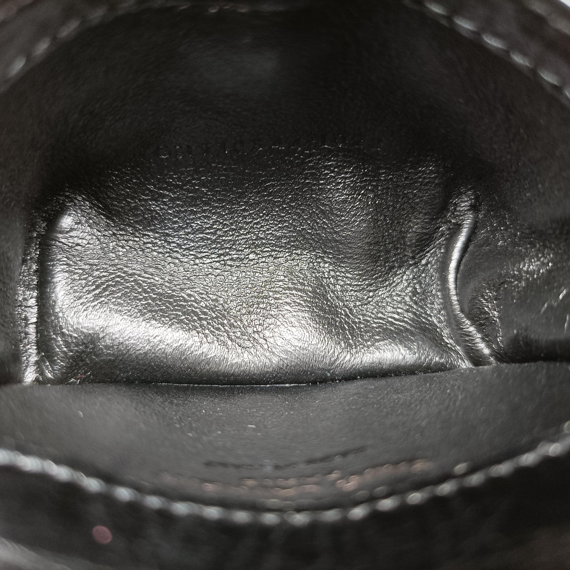 Pre-owned Yves Saint Laurent Niki Black lambskin 710844 shoulderbag | stylenewstar