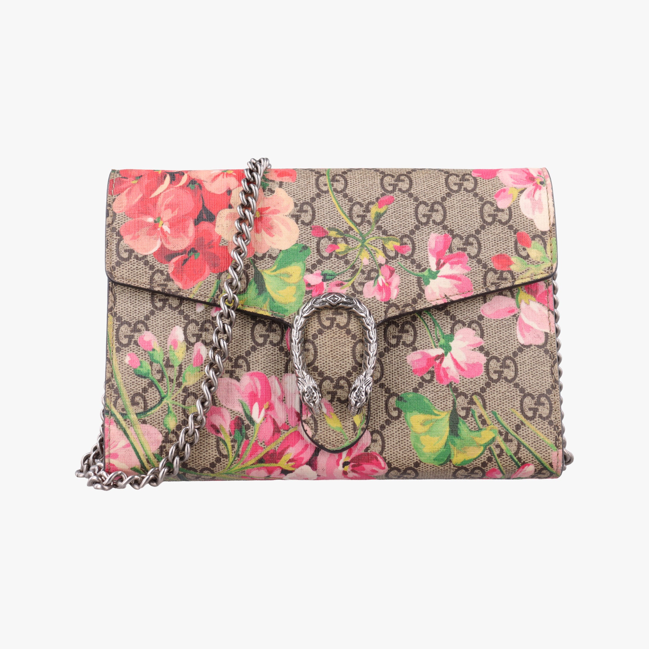 Pre-owned Gucci Dionysus Multicolour PVC coated canvas 401231 shoulderbag | stylenewstar