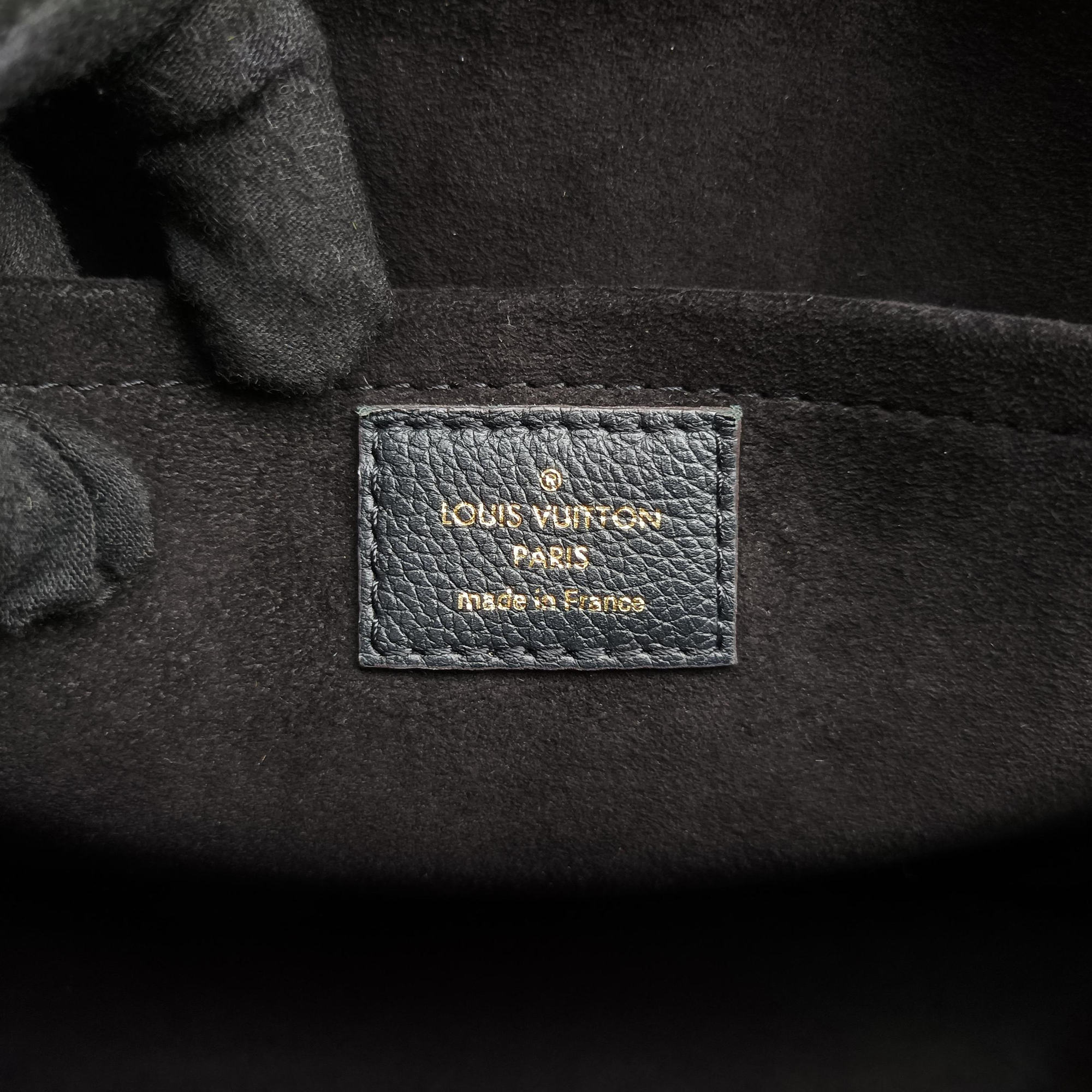 Pre-owned Louis Vuitton MARIGNAN brown×black Monogram Canvas×calf leather M44259 shoulderbag | stylenewstar