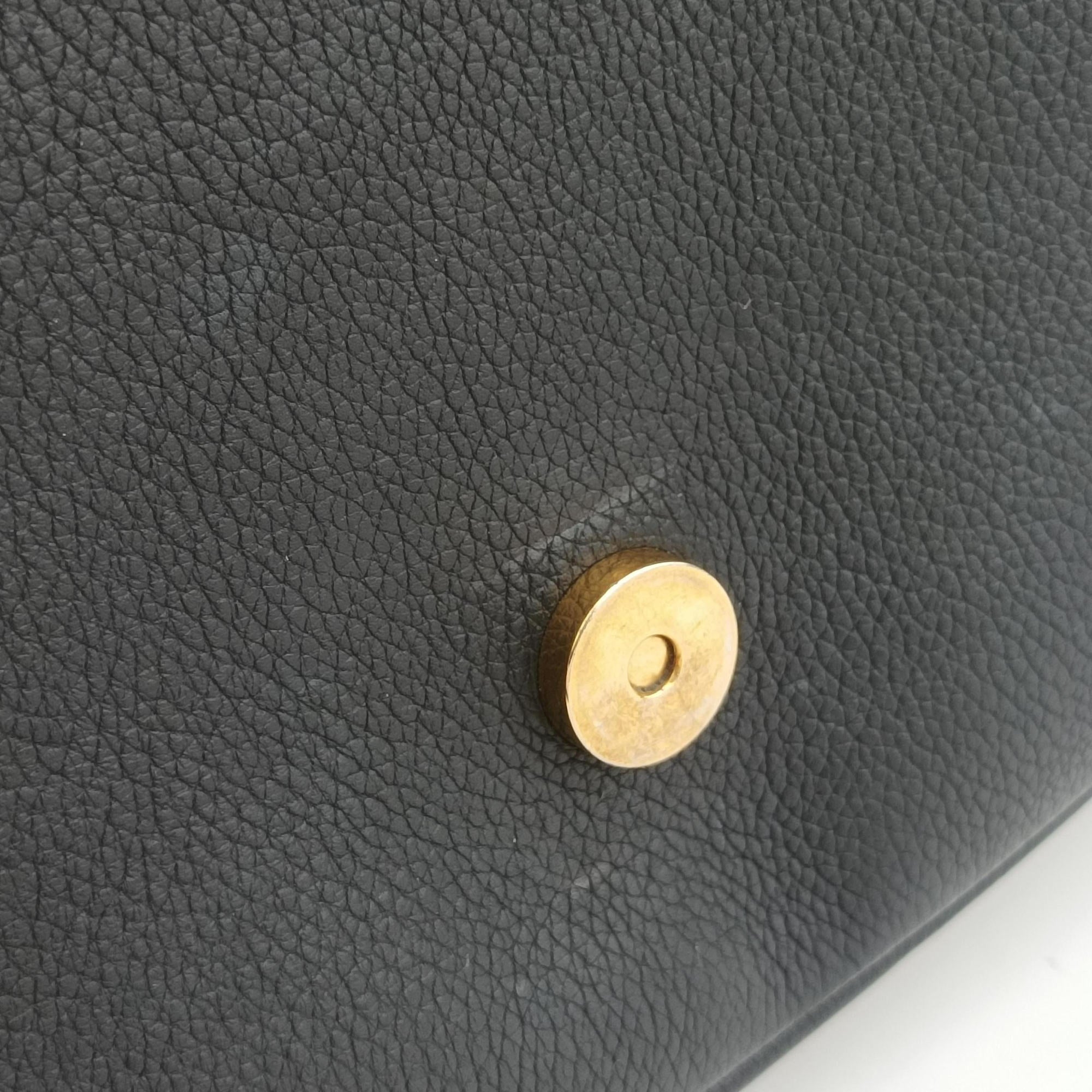 Pre-owned Louis Vuitton MARIGNAN brown×black Monogram Canvas×calf leather M44259 shoulderbag | stylenewstar