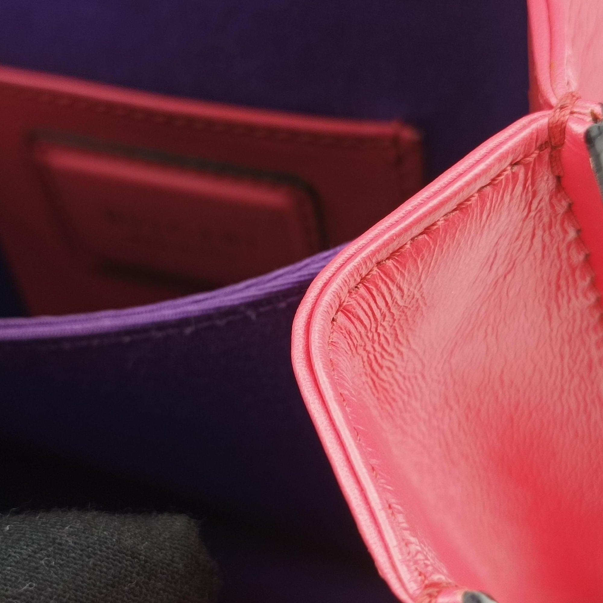 Secondhand Bvlgari SERPENTI FOREVER Pink Leather  shoulderbag | stylenewstar