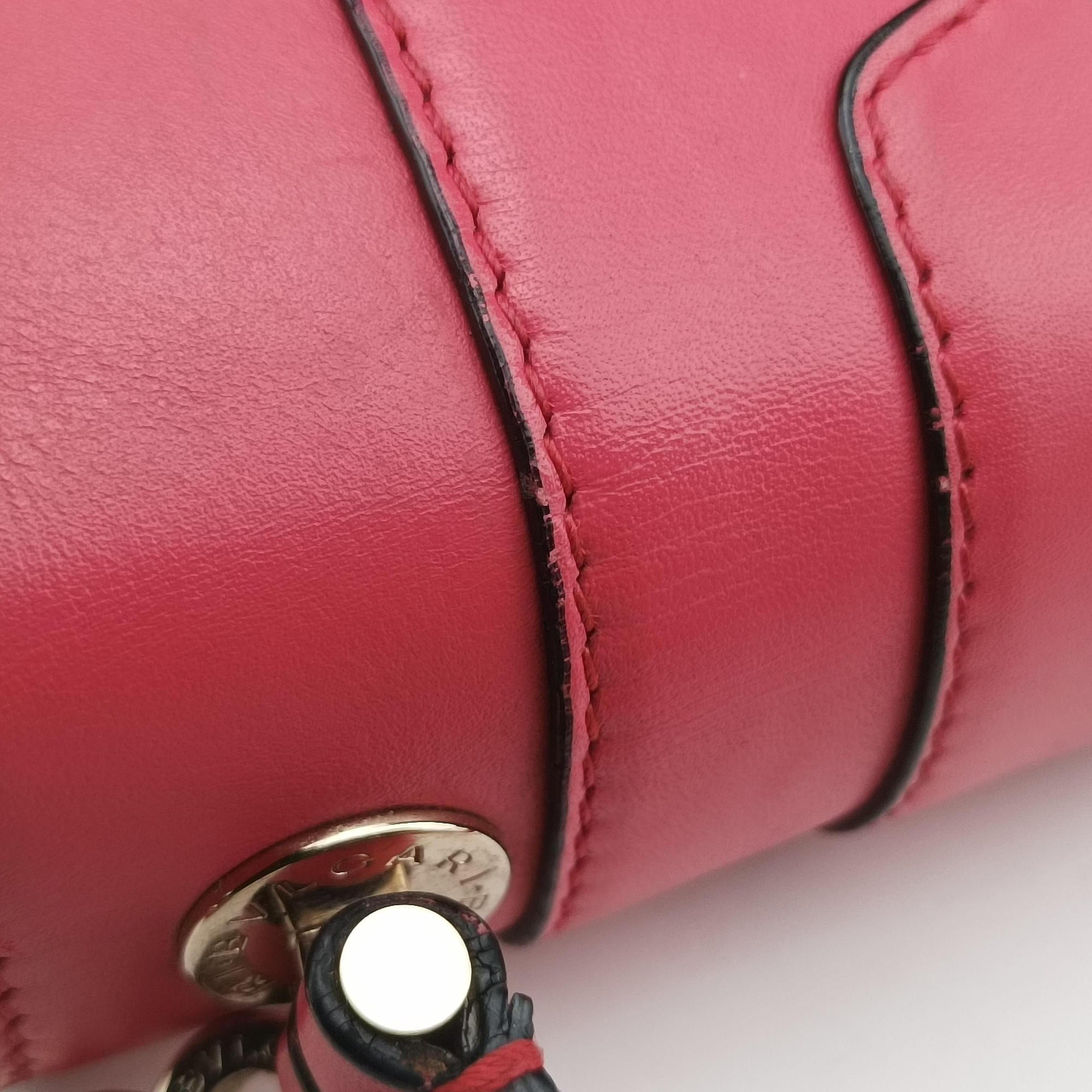 Secondhand Bvlgari SERPENTI FOREVER Pink Leather  shoulderbag | stylenewstar