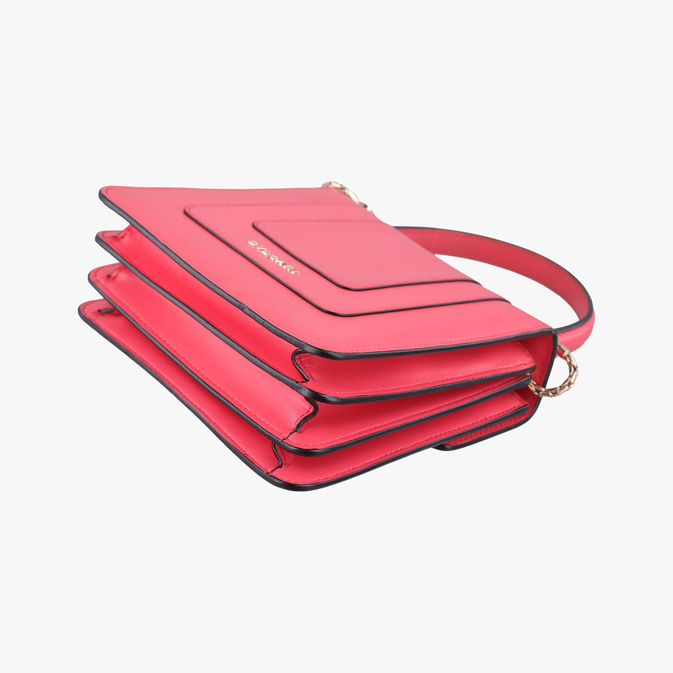 Secondhand Bvlgari SERPENTI FOREVER Pink Leather  shoulderbag | stylenewstar