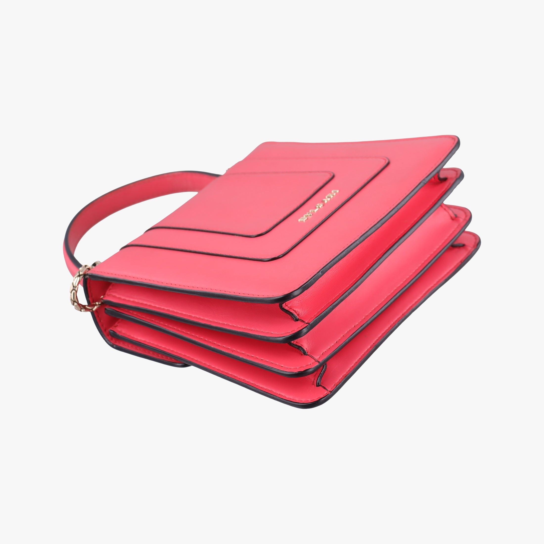 Secondhand Bvlgari SERPENTI FOREVER Pink Leather  shoulderbag | stylenewstar