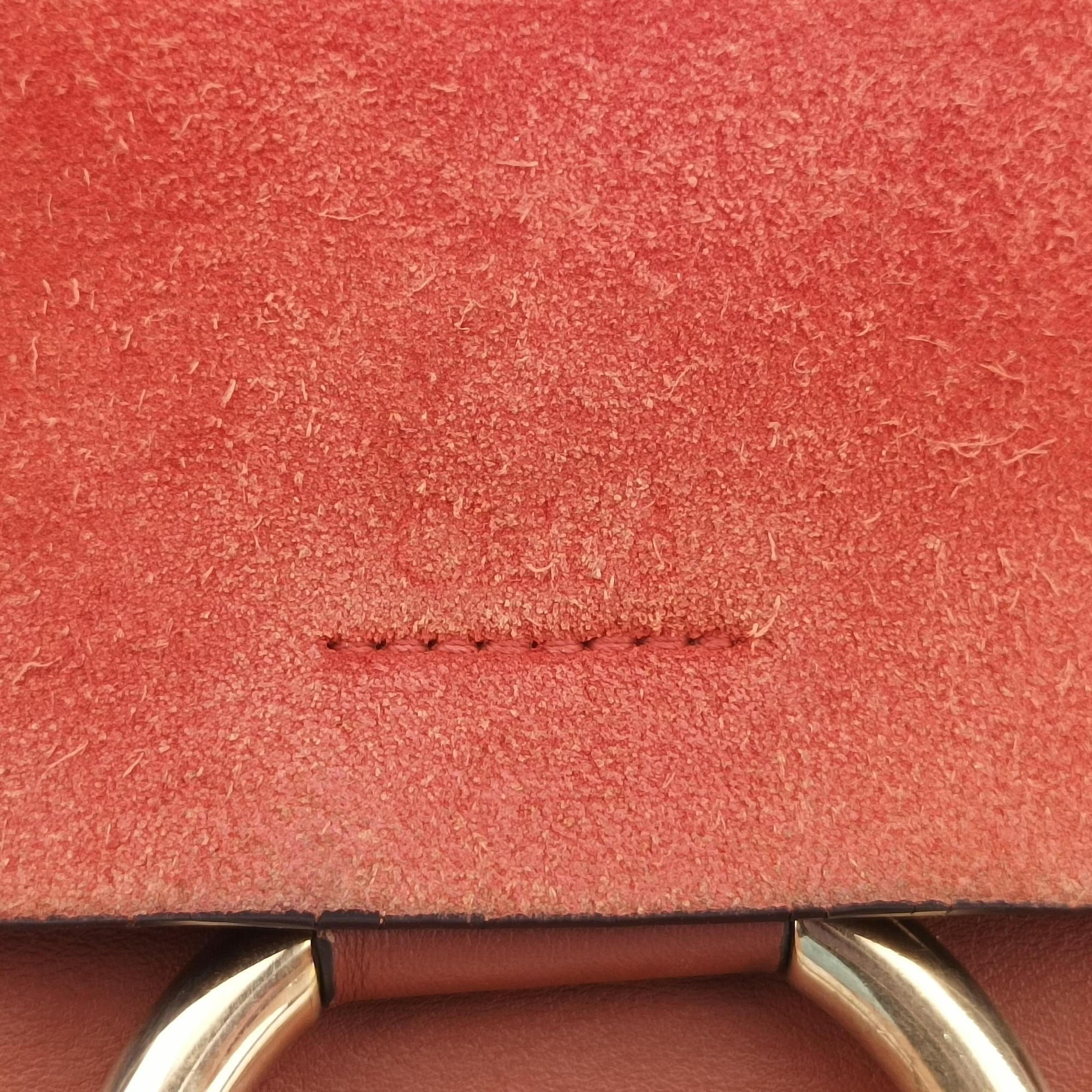 Vintage Chloe FAYE Brown Suede × leather  shoulderbag | stylenewstar