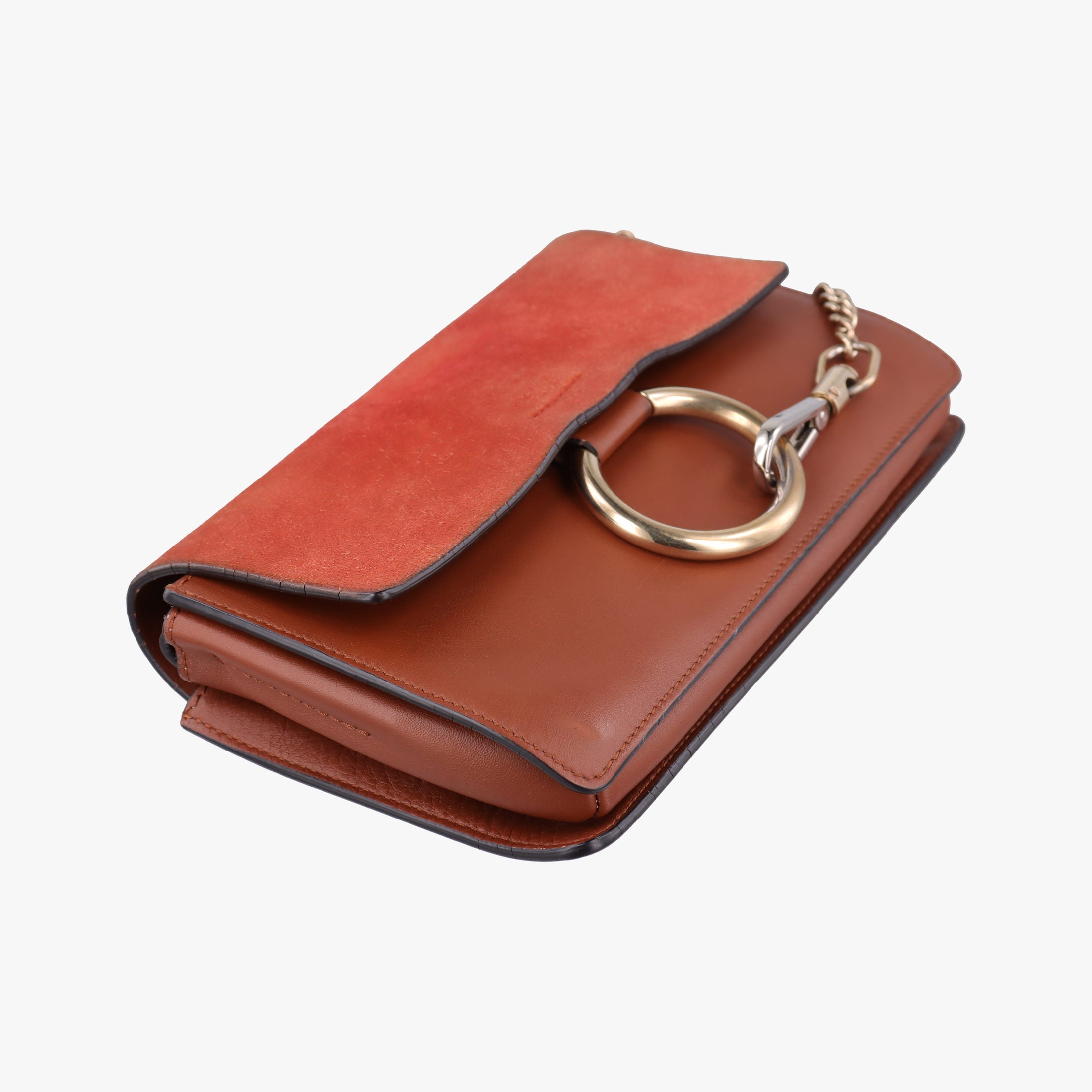 Vintage Chloe FAYE Brown Suede × leather  shoulderbag | stylenewstar