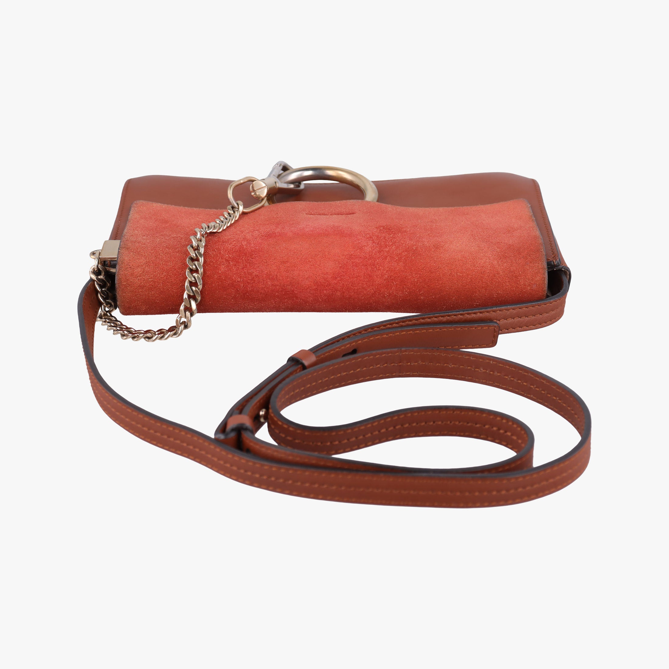 Vintage Chloe FAYE Brown Suede × leather  shoulderbag | stylenewstar