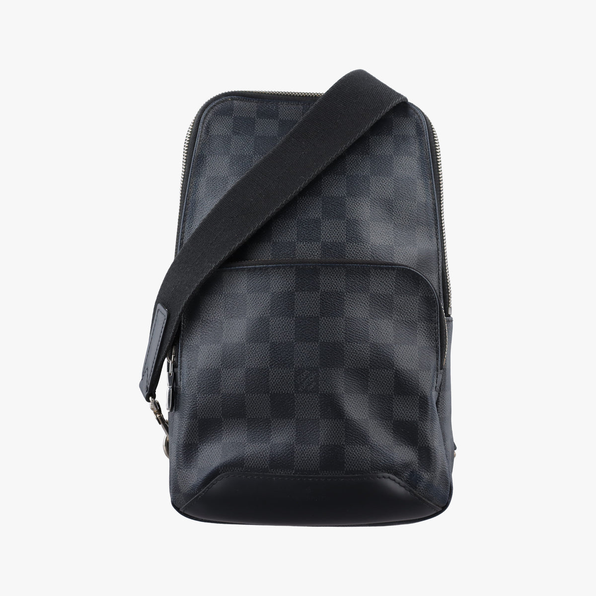 Pre-owned Louis Vuitton Avenue Slingbag Graphite Damier Graphite N41719 bum bag/waist bag | stylenewstar