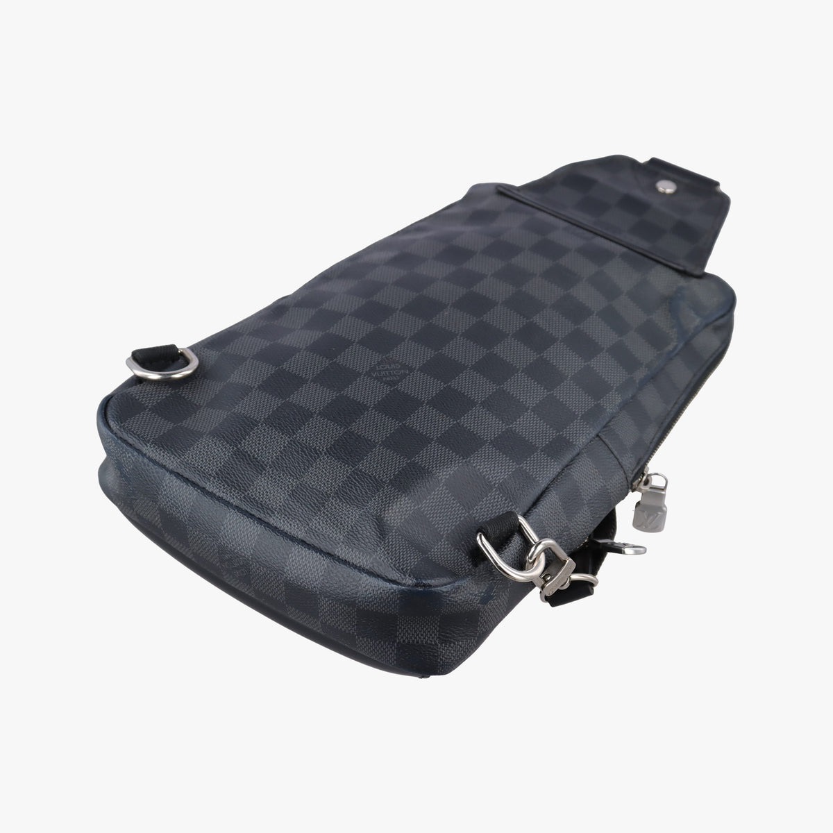 Pre-owned Louis Vuitton Avenue Slingbag Graphite Damier Graphite N41719 bum bag/waist bag | stylenewstar
