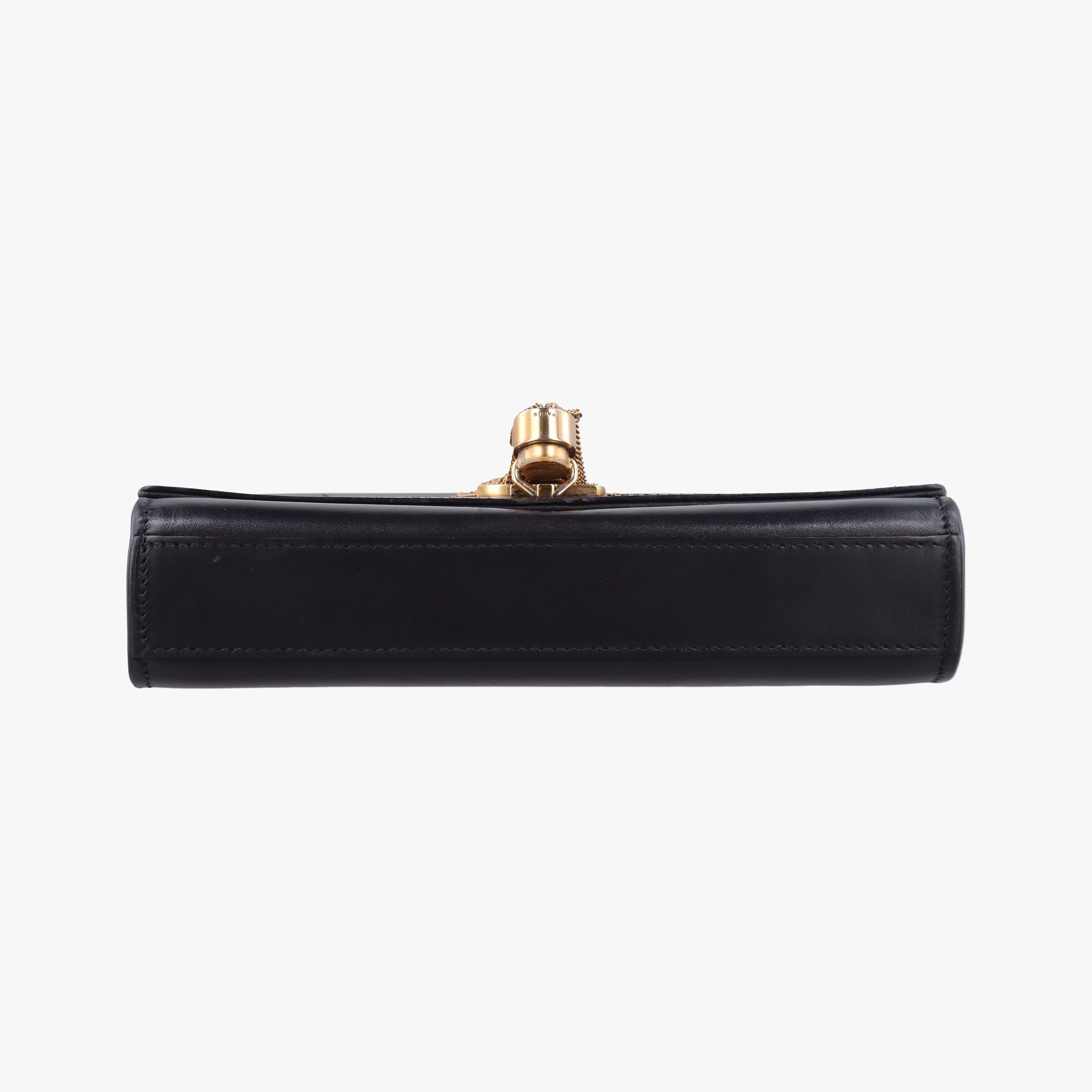Pre-owned Yves Saint Laurent KATE Black Leather 474366 shoulderbag | stylenewstar