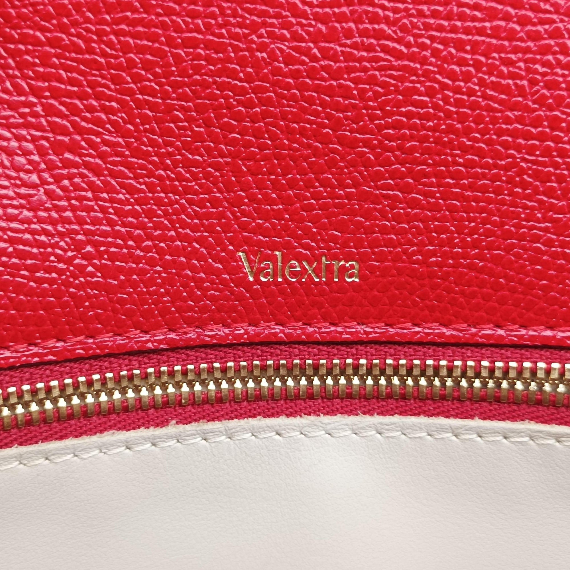 Secondhand Valextra Iside Red Calfskin  shoulderbag | stylenewstar
