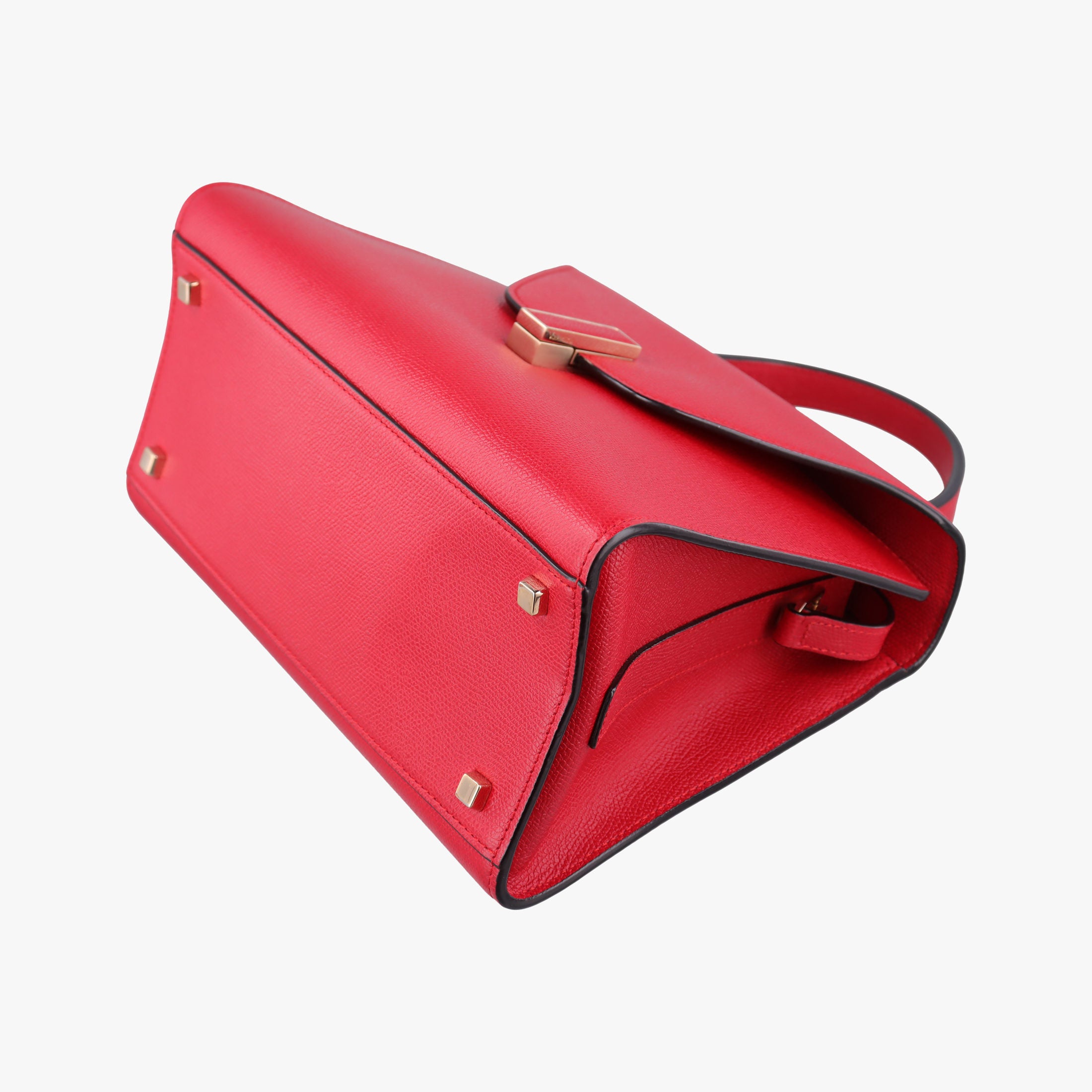 Secondhand Valextra Iside Red Calfskin  shoulderbag | stylenewstar