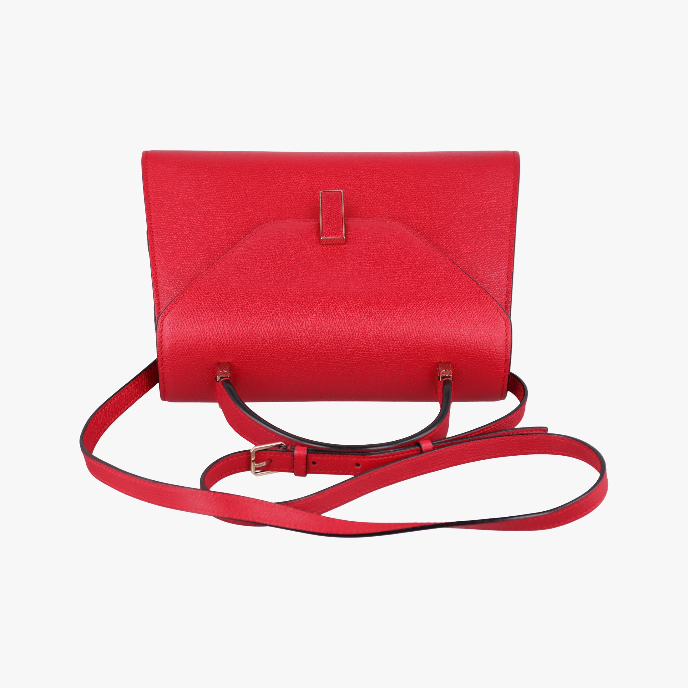 Secondhand Valextra Iside Red Calfskin  shoulderbag | stylenewstar