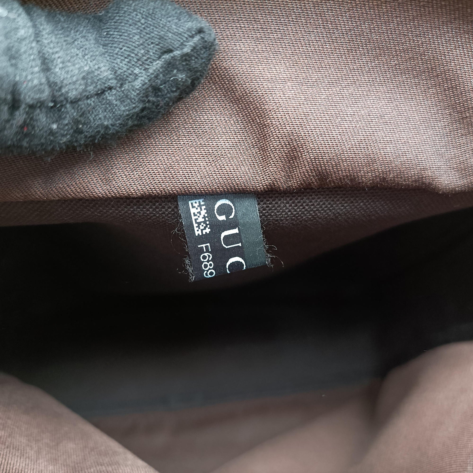 Pre-owned Gucci GG Imprime Messenger khaki PVC coated canvas×Leather 201448 shoulderbag | stylenewstar