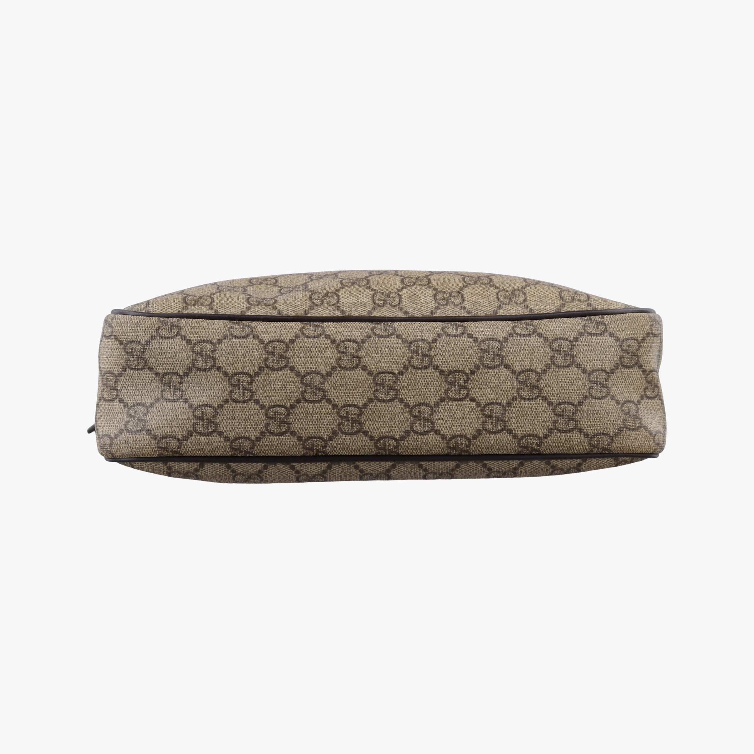 Pre-owned Gucci GG Imprime Messenger khaki PVC coated canvas×Leather 201448 shoulderbag | stylenewstar