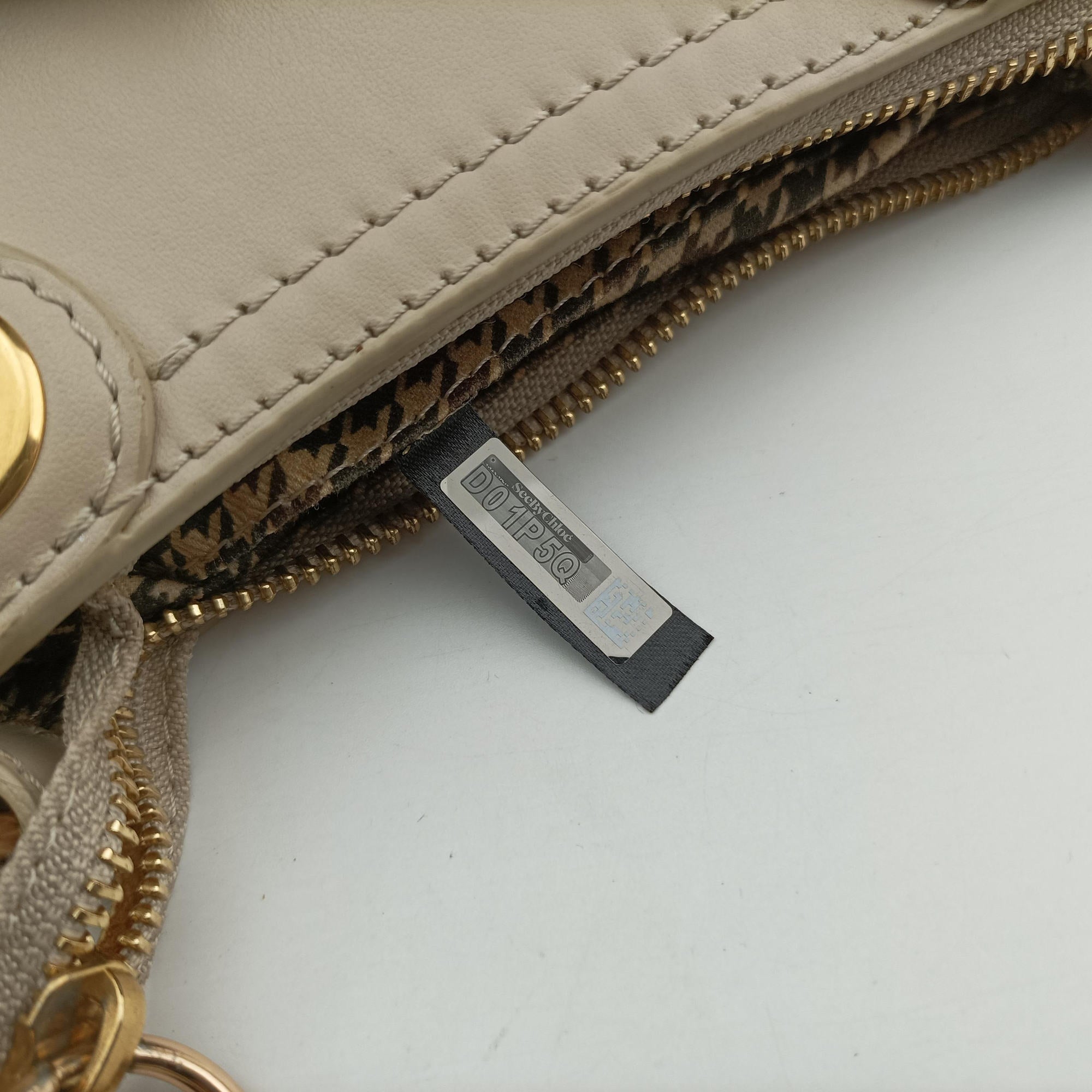Pre-owned See By Chloe Sac joan Beige Leather  handbag | stylenewstar