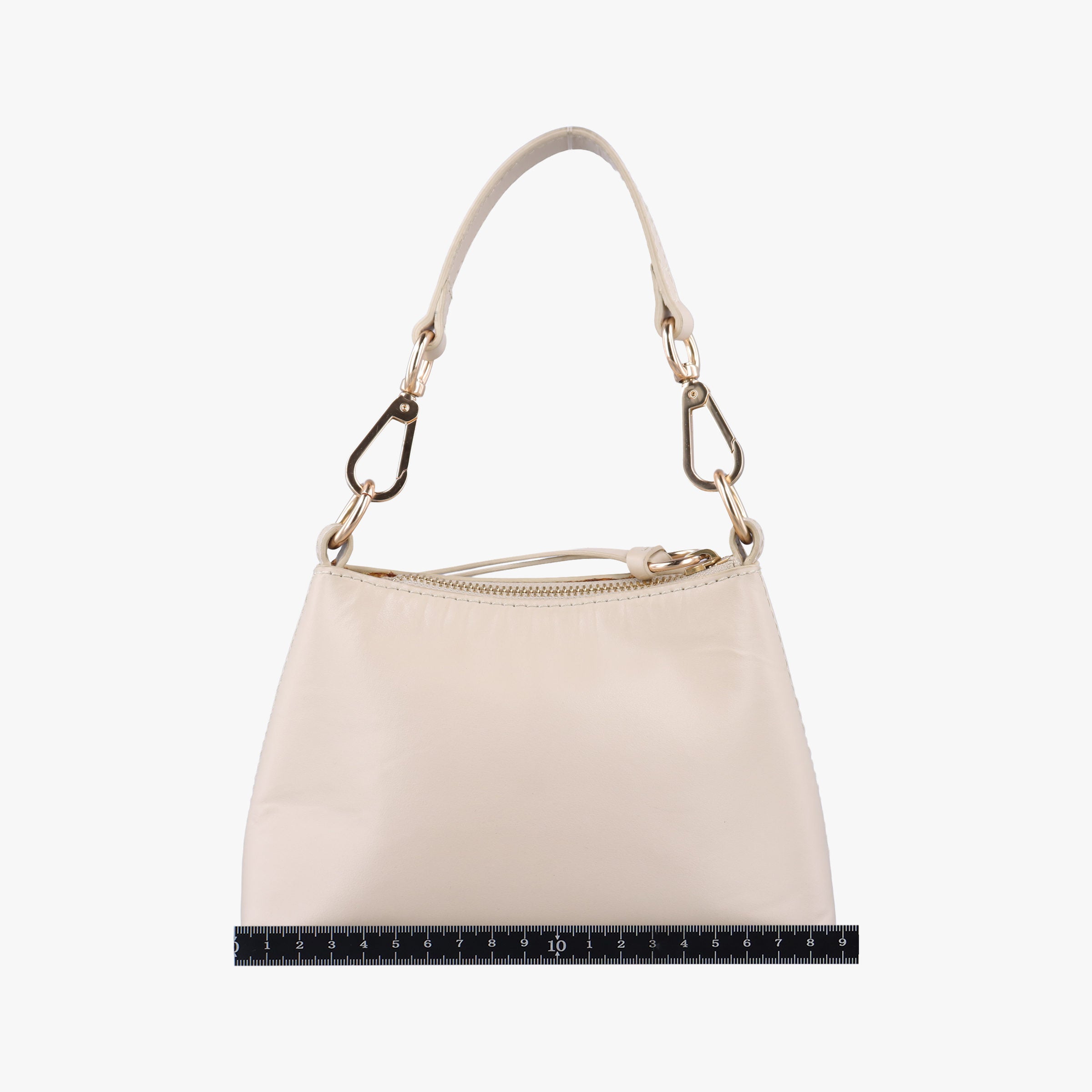 Pre-owned See By Chloe Sac joan Beige Leather  handbag | stylenewstar