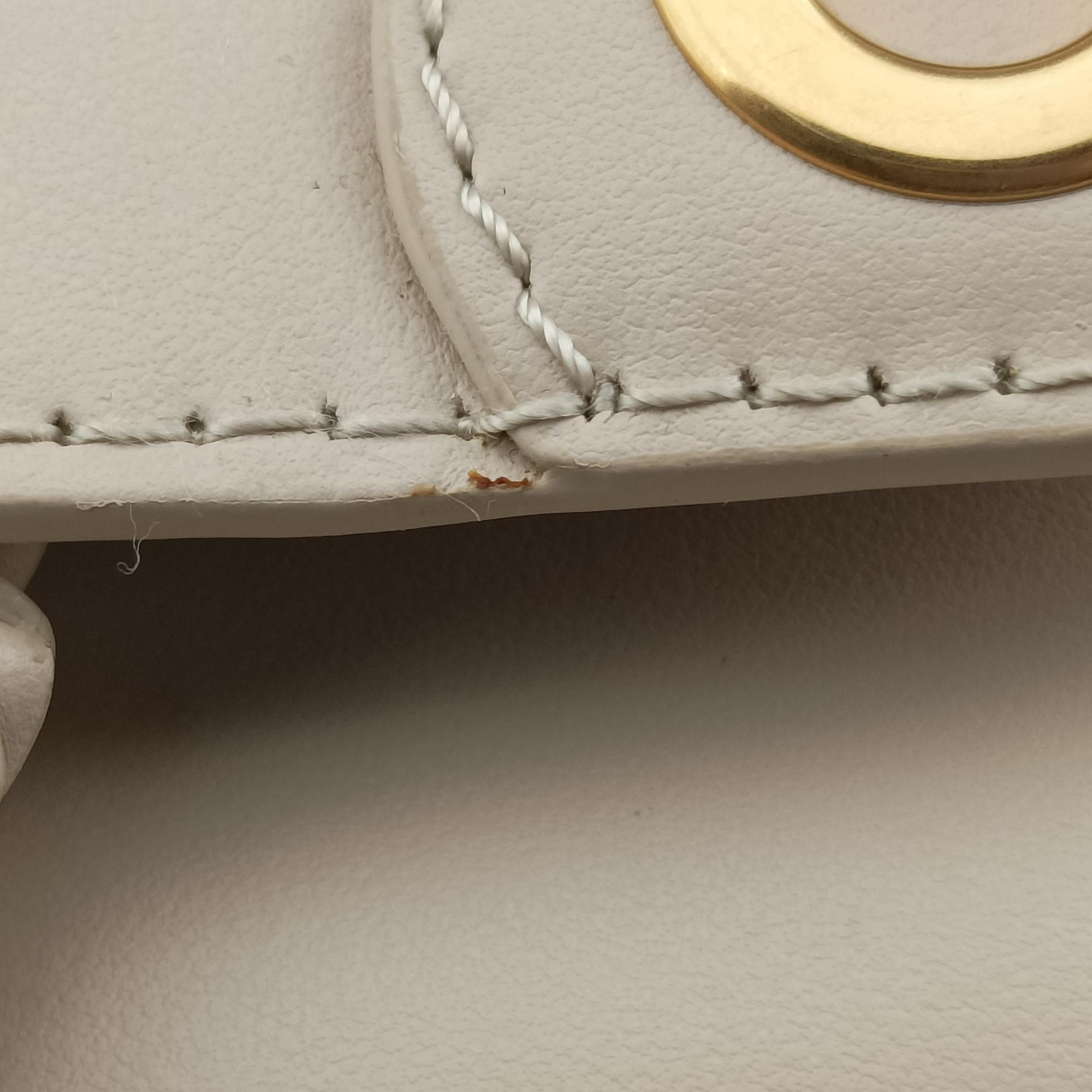 Pre-owned See By Chloe Sac joan Beige Leather  handbag | stylenewstar