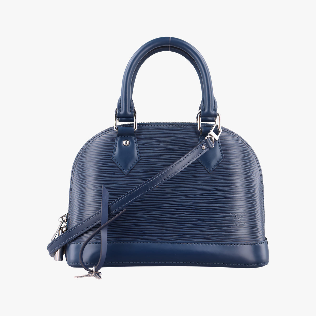 Vintage Louis Vuitton Alma BB navy Epi M40855 shoulderbag | stylenewstar