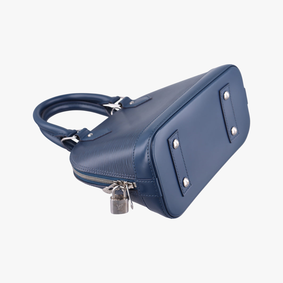 Vintage Louis Vuitton Alma BB navy Epi M40855 shoulderbag | stylenewstar