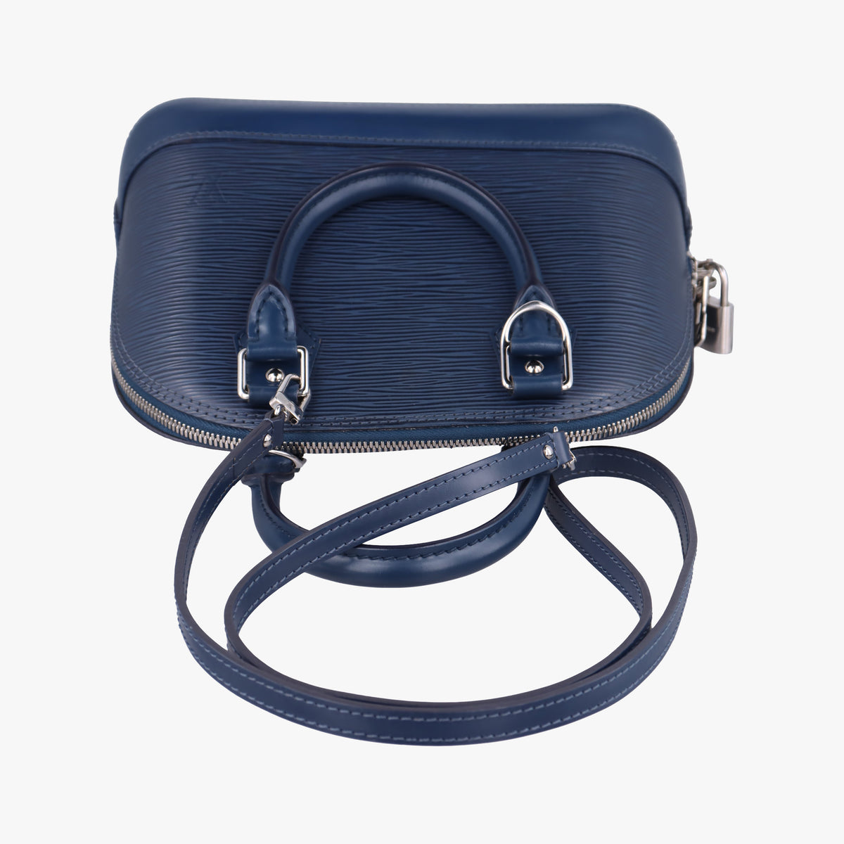 Vintage Louis Vuitton Alma BB navy Epi M40855 shoulderbag | stylenewstar