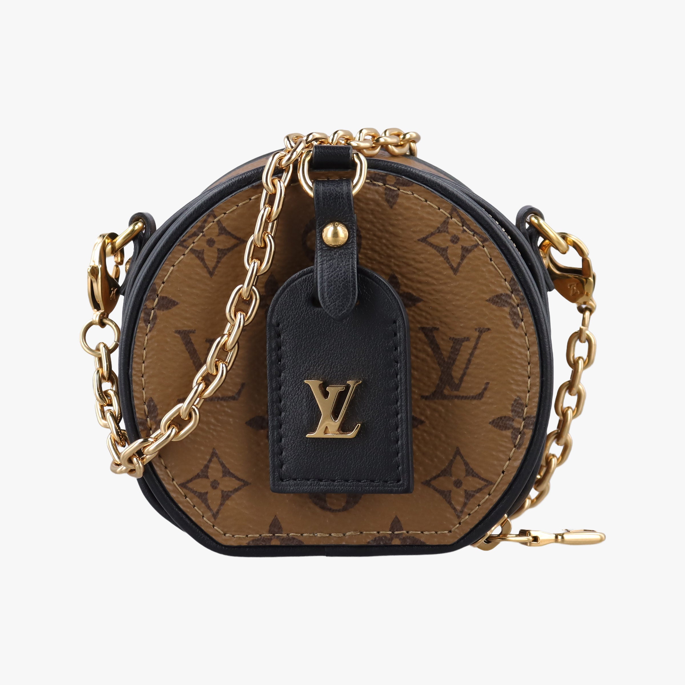 Secondhand Louis Vuitton Mini Boite Chapeau Brown Monogram Reverse M68577 shoulderbag | stylenewstar