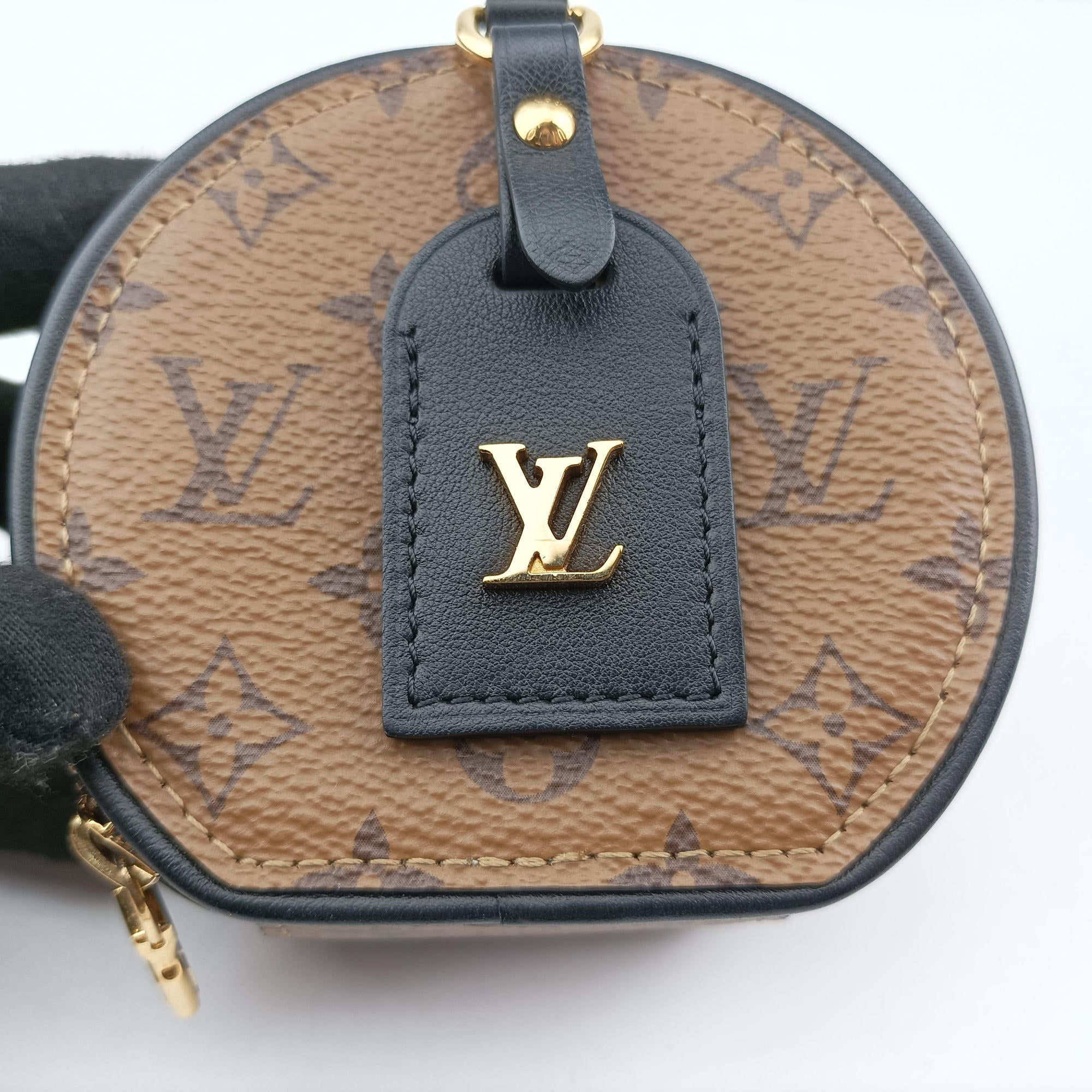 Secondhand Louis Vuitton Mini Boite Chapeau Brown Monogram Reverse M68577 shoulderbag | stylenewstar