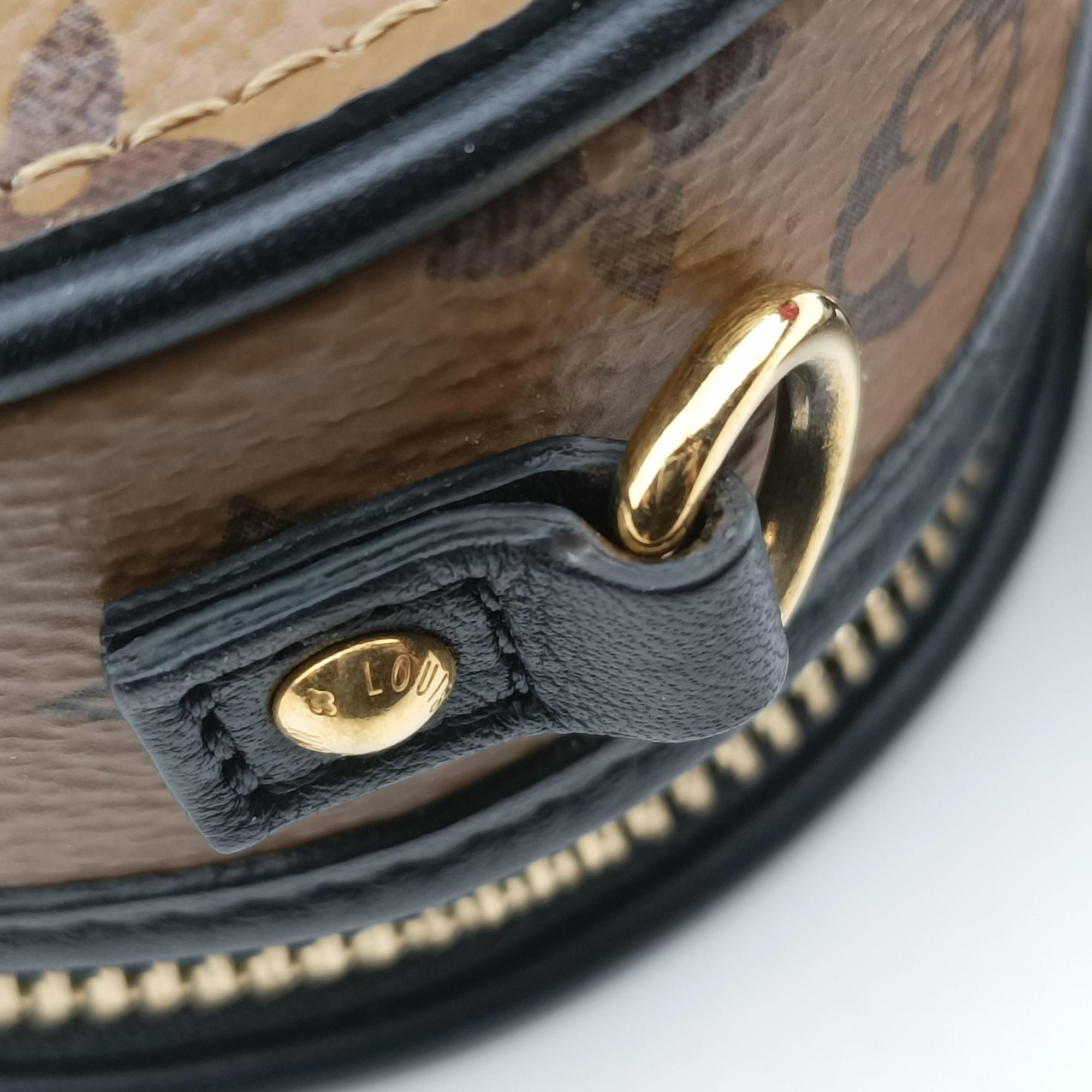 Secondhand Louis Vuitton Mini Boite Chapeau Brown Monogram Reverse M68577 shoulderbag | stylenewstar