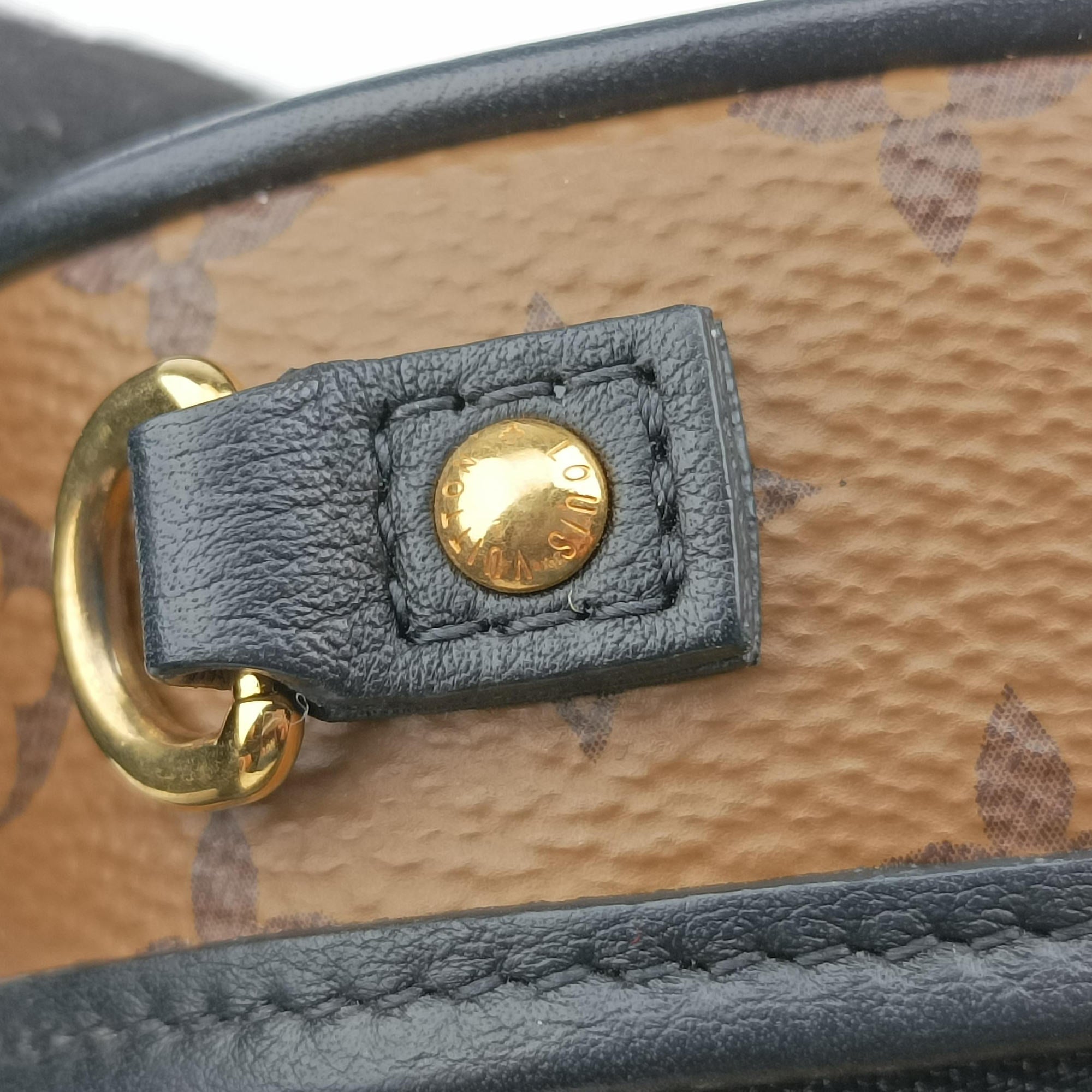 Secondhand Louis Vuitton Mini Boite Chapeau Brown Monogram Reverse M68577 shoulderbag | stylenewstar