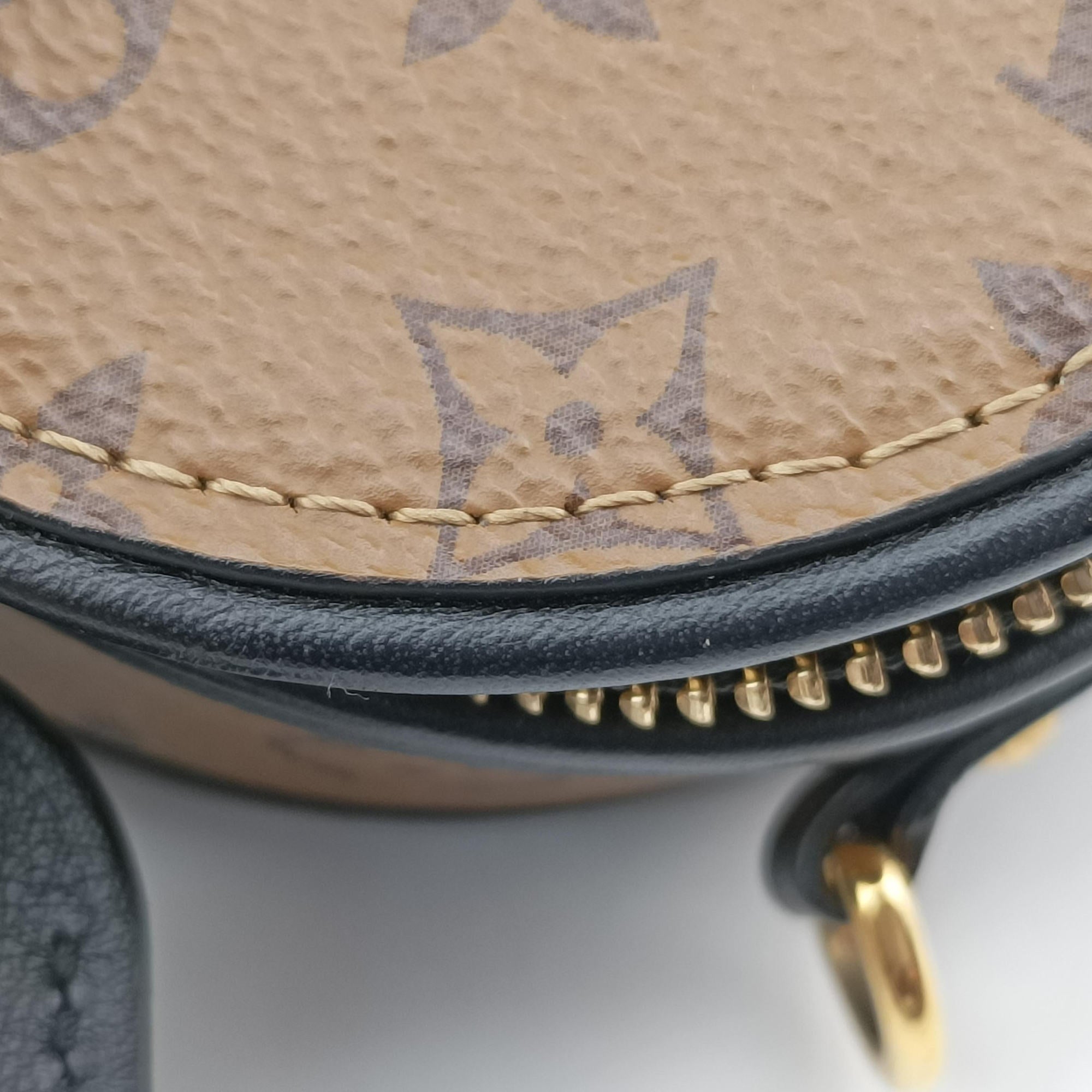 Secondhand Louis Vuitton Mini Boite Chapeau Brown Monogram Reverse M68577 shoulderbag | stylenewstar