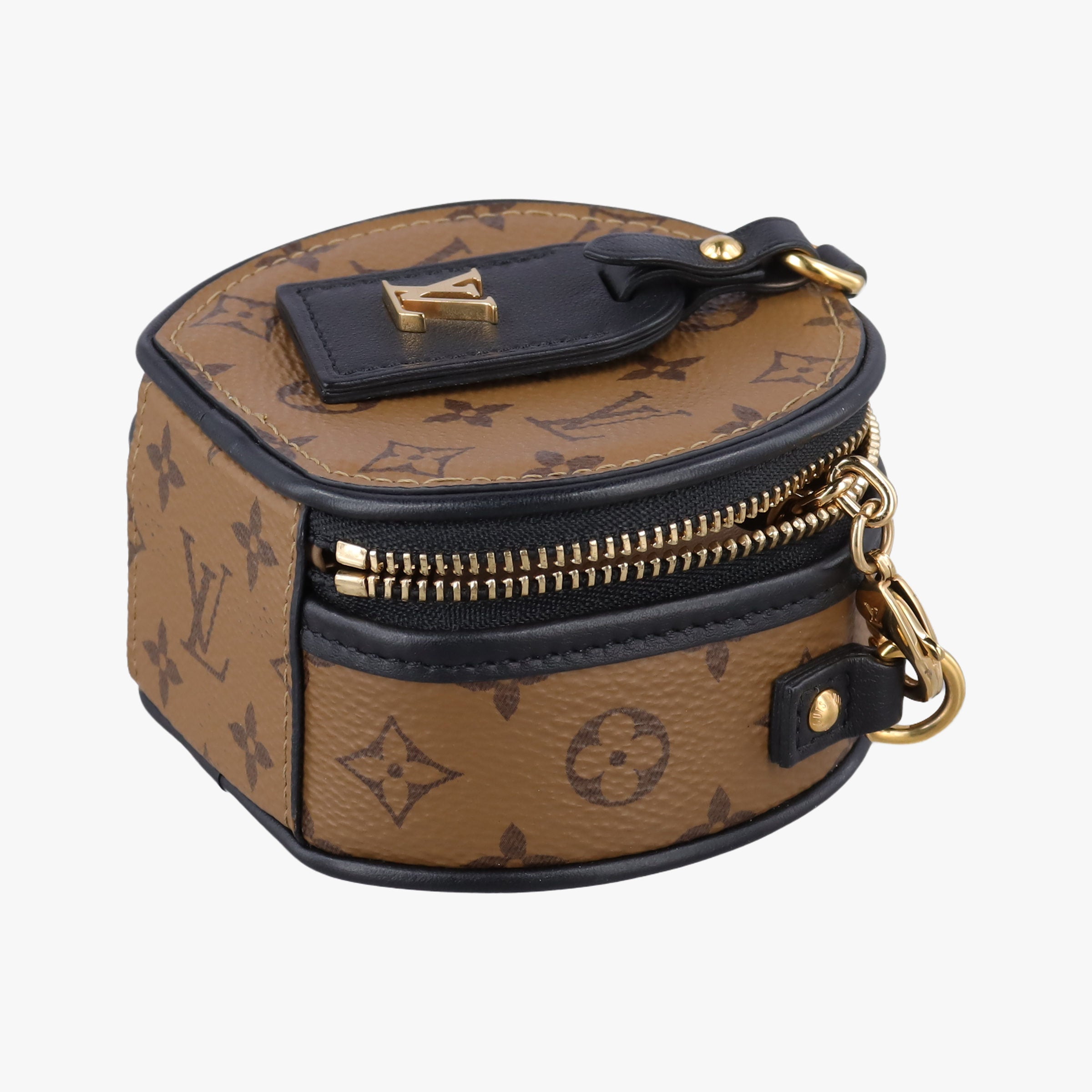 Secondhand Louis Vuitton Mini Boite Chapeau Brown Monogram Reverse M68577 shoulderbag | stylenewstar