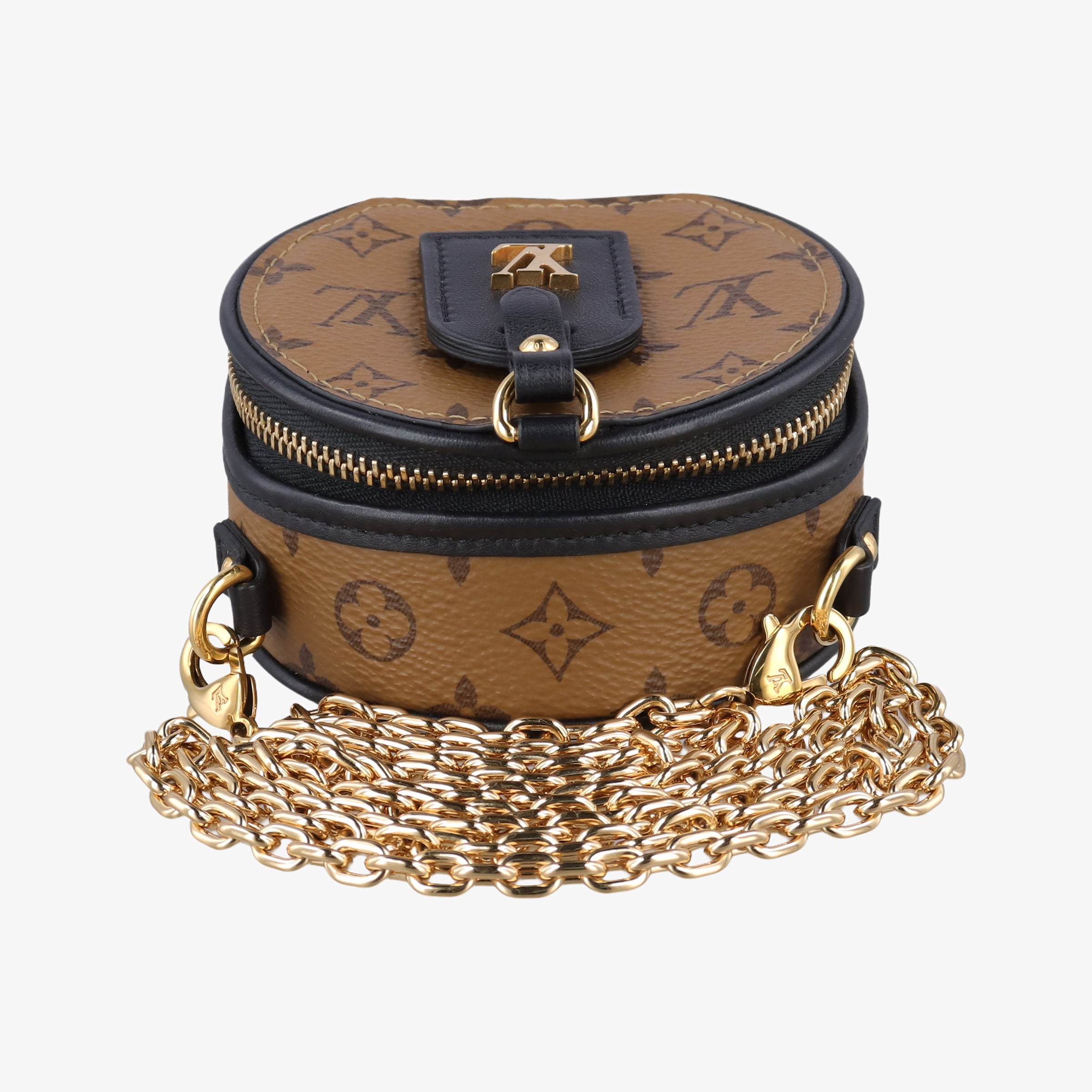 Secondhand Louis Vuitton Mini Boite Chapeau Brown Monogram Reverse M68577 shoulderbag | stylenewstar