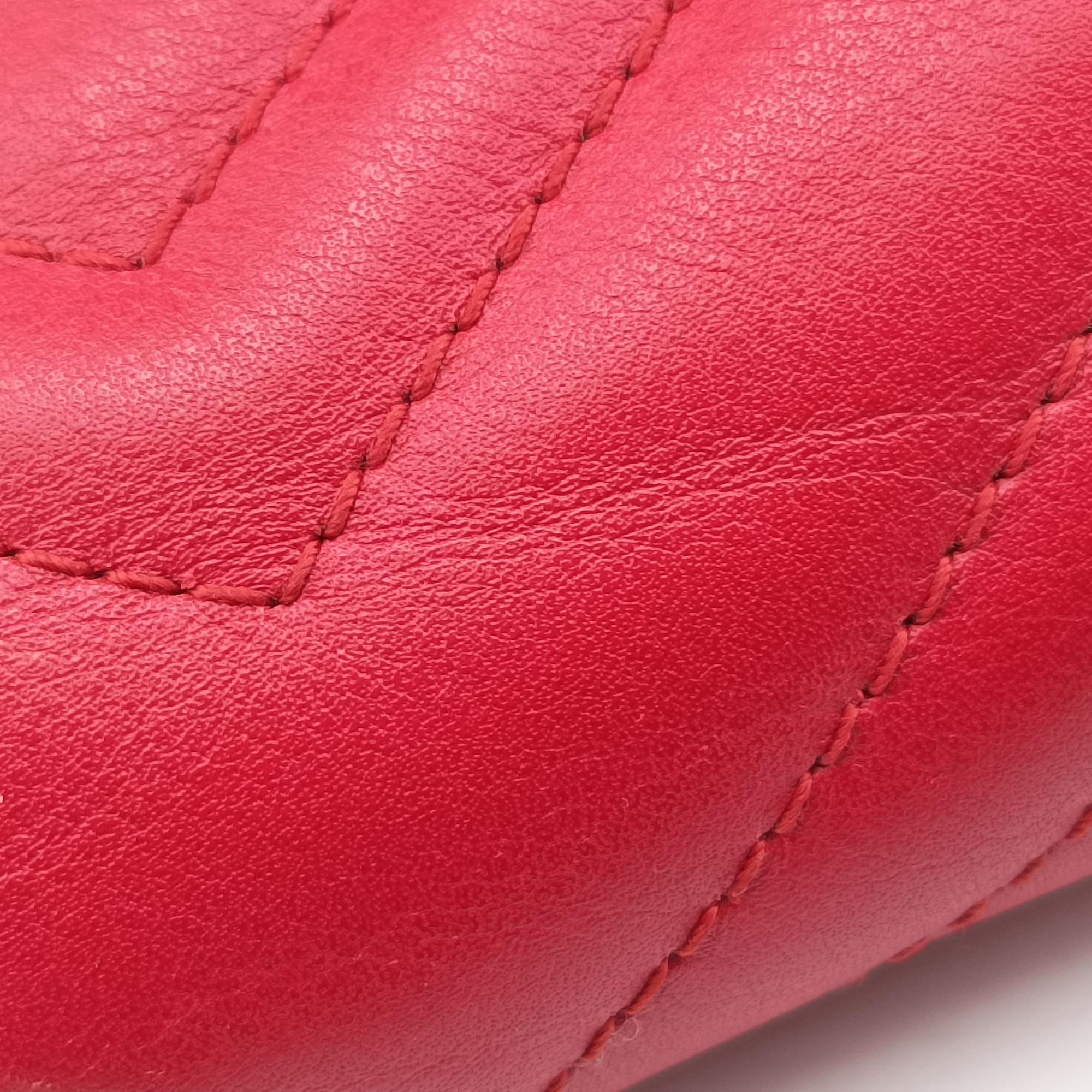 Secondhand Gucci GG Marmont Red Leather 476433 shoulderbag | stylenewstar