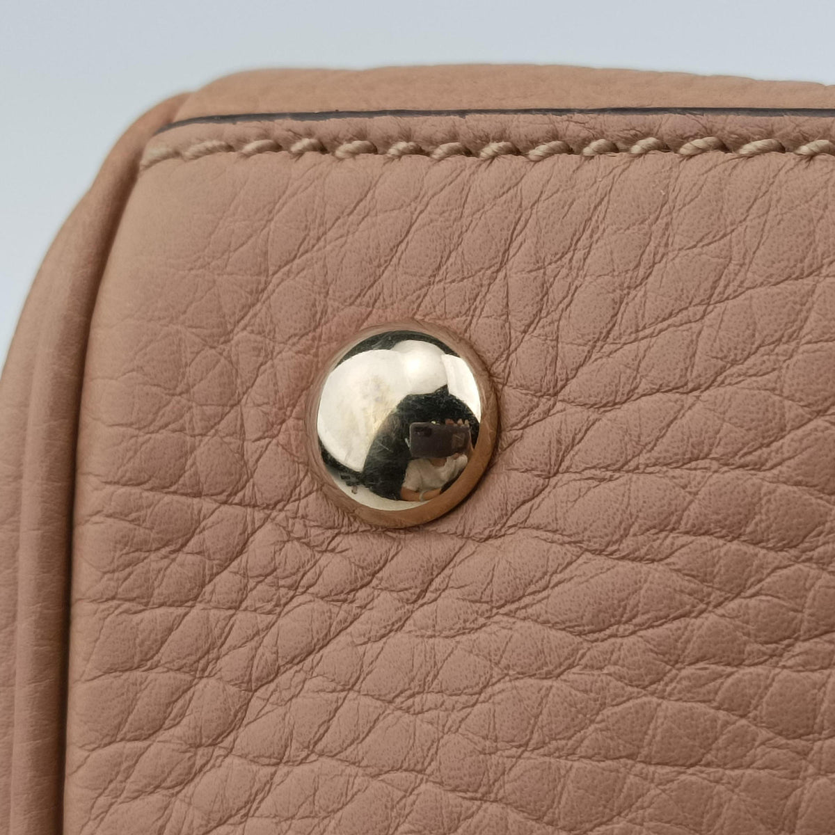 Pre-owned Gucci Bamboo Shopper Beige Leather 323660 shoulderbag | stylenewstar